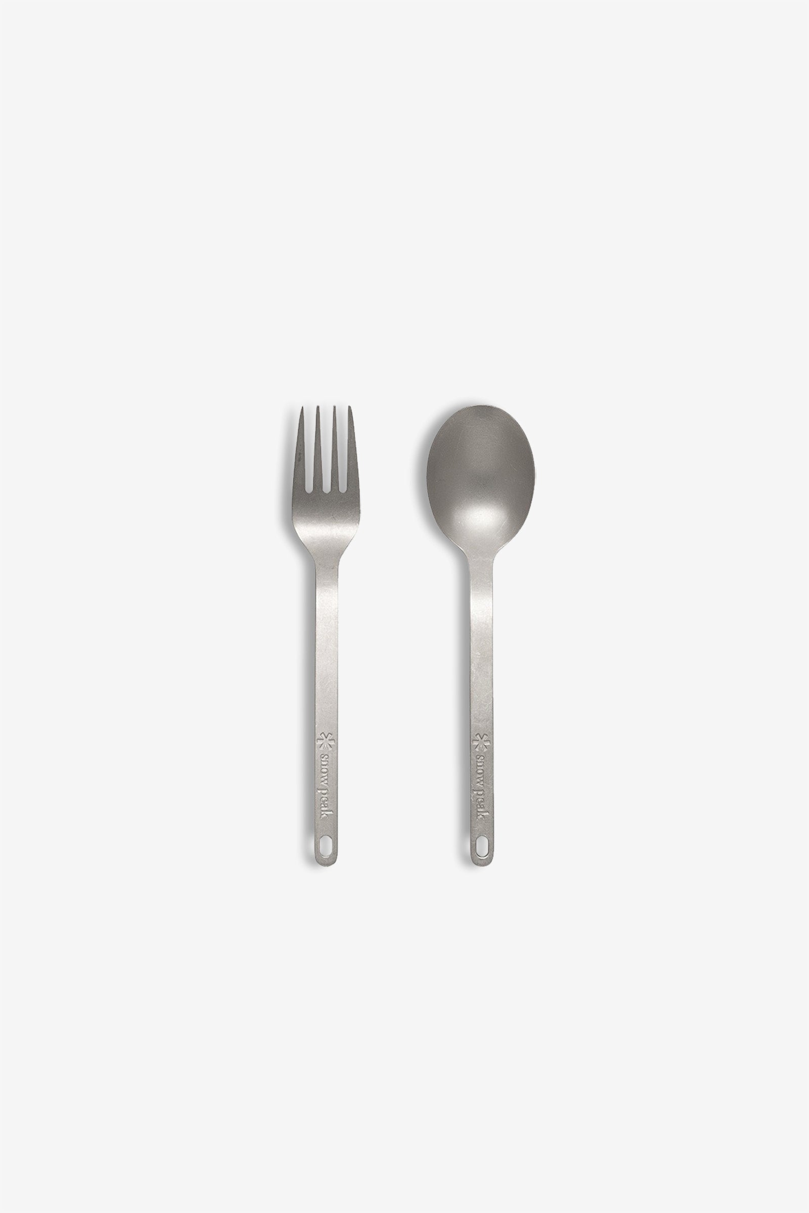 Titanium Fork & Spoon Set