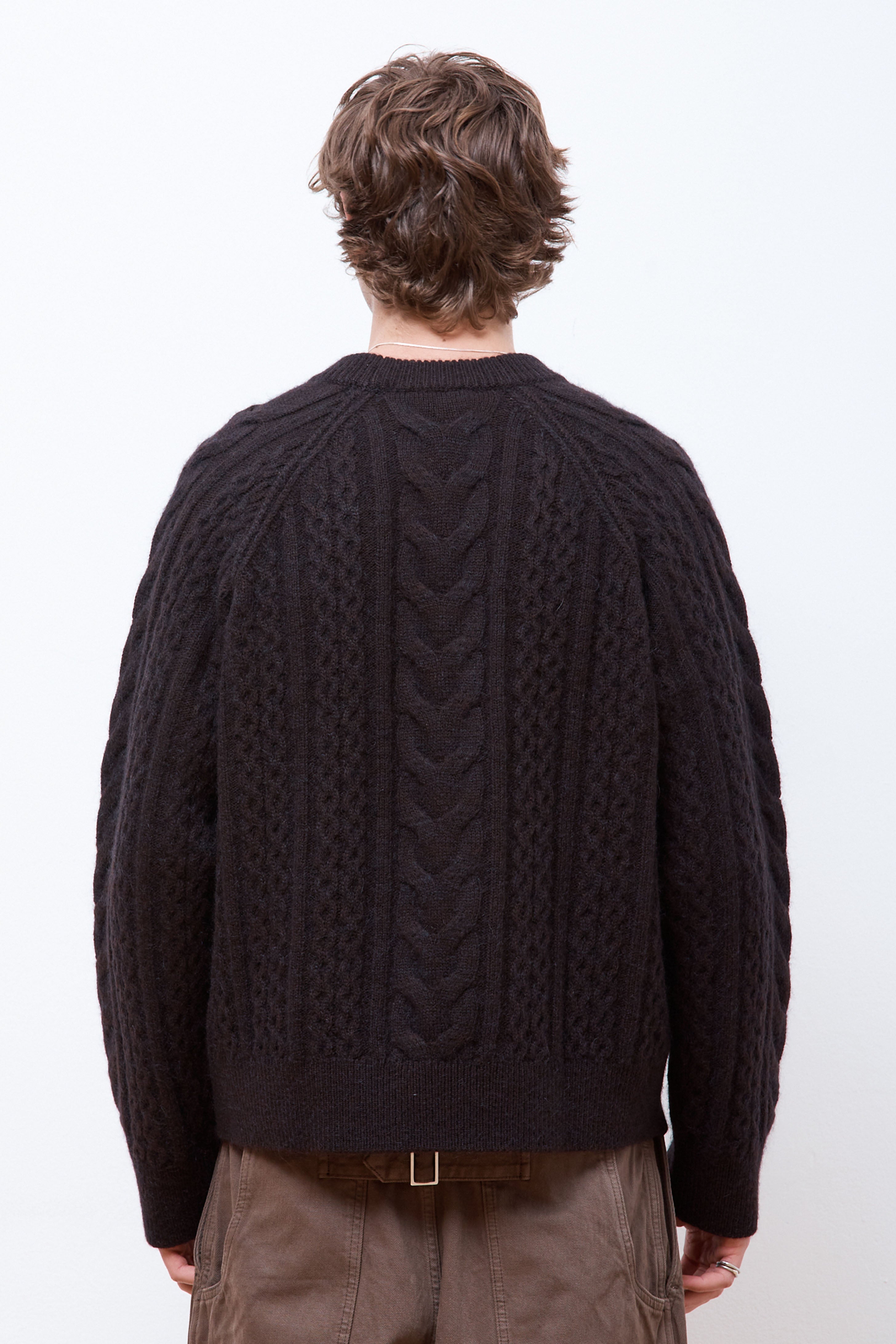 Norr Crewneck Espresso Brown