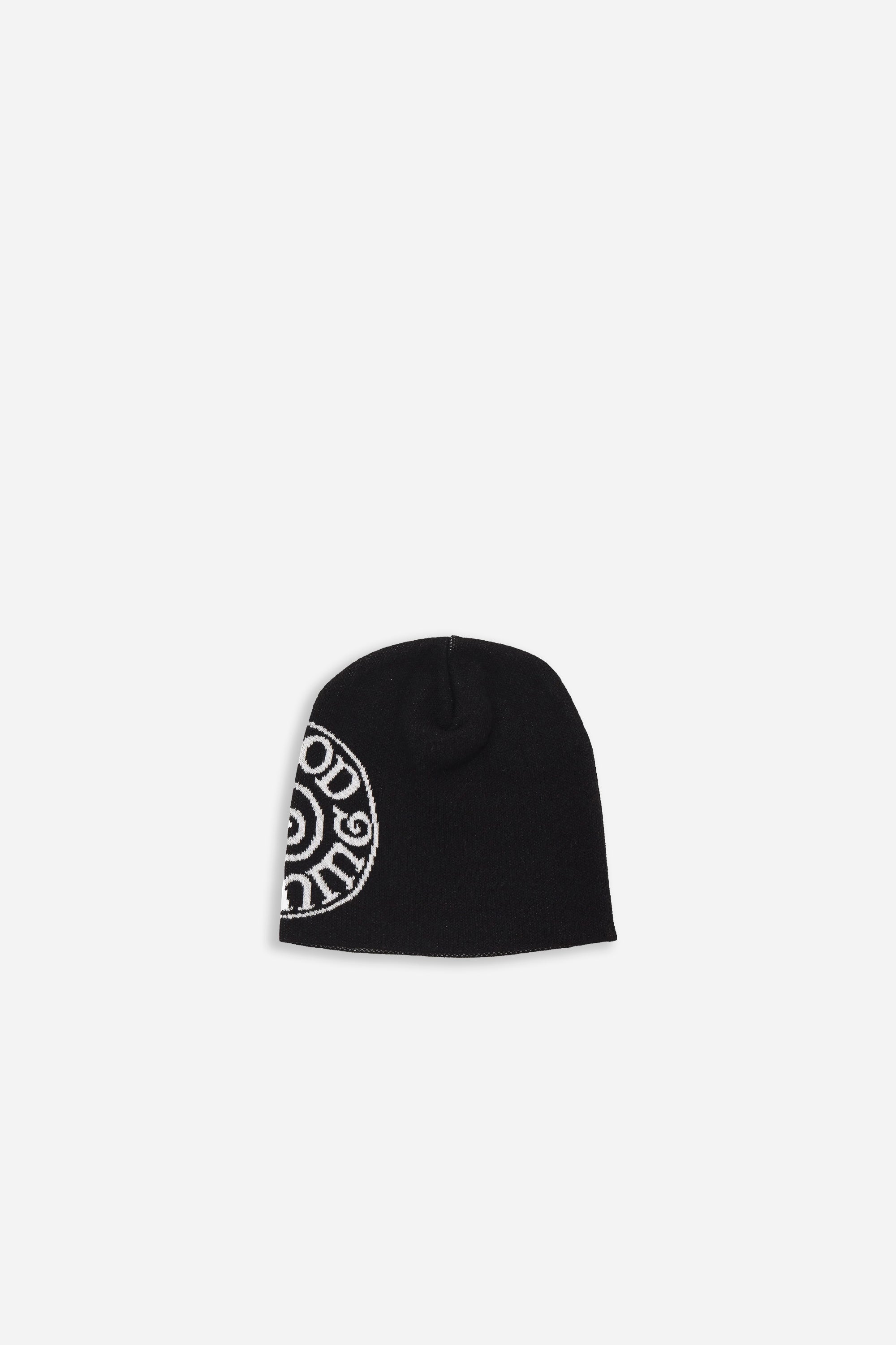 Spiral Beanie Black