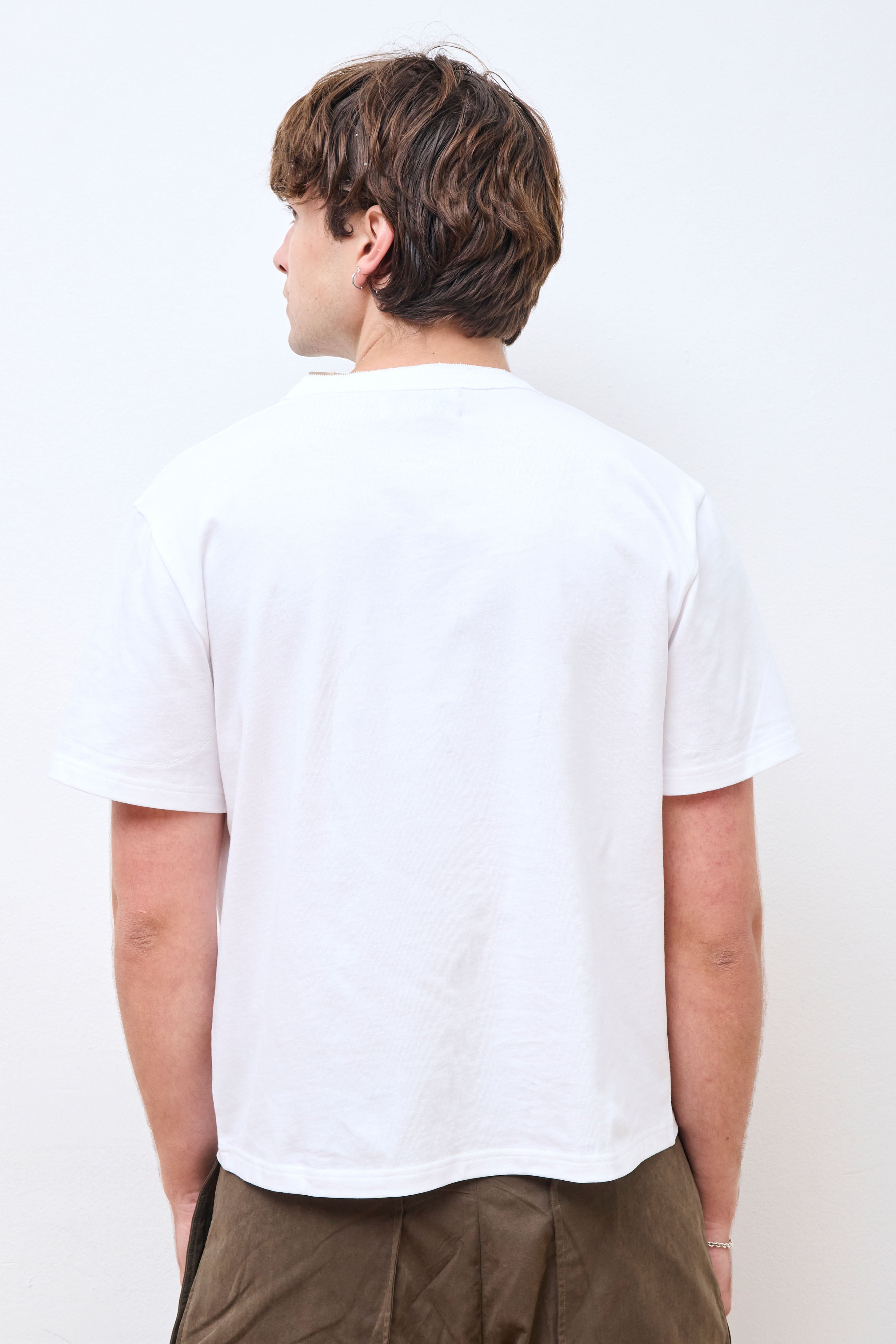 SS Lock Tee White