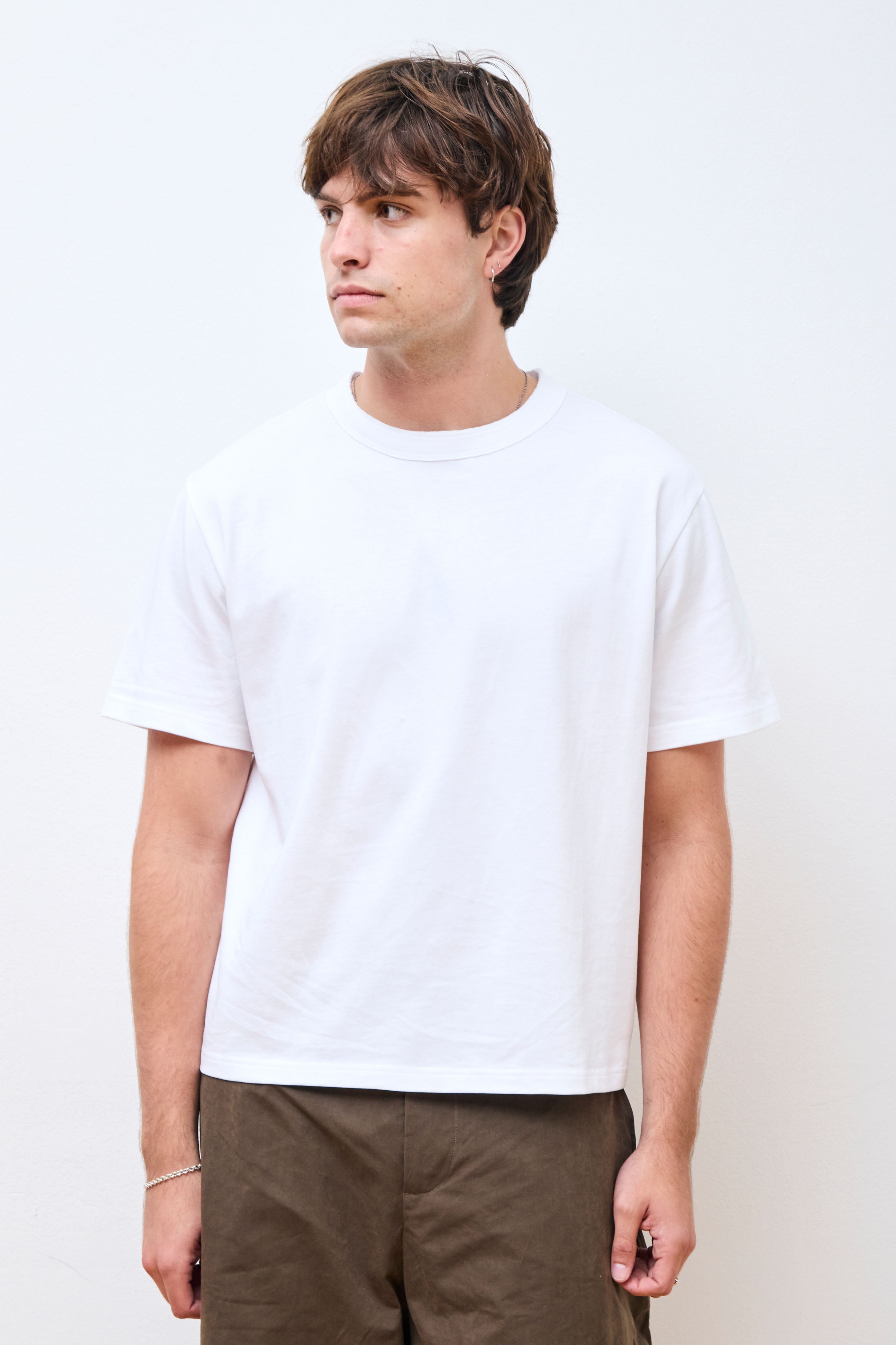 SS Lock Tee White