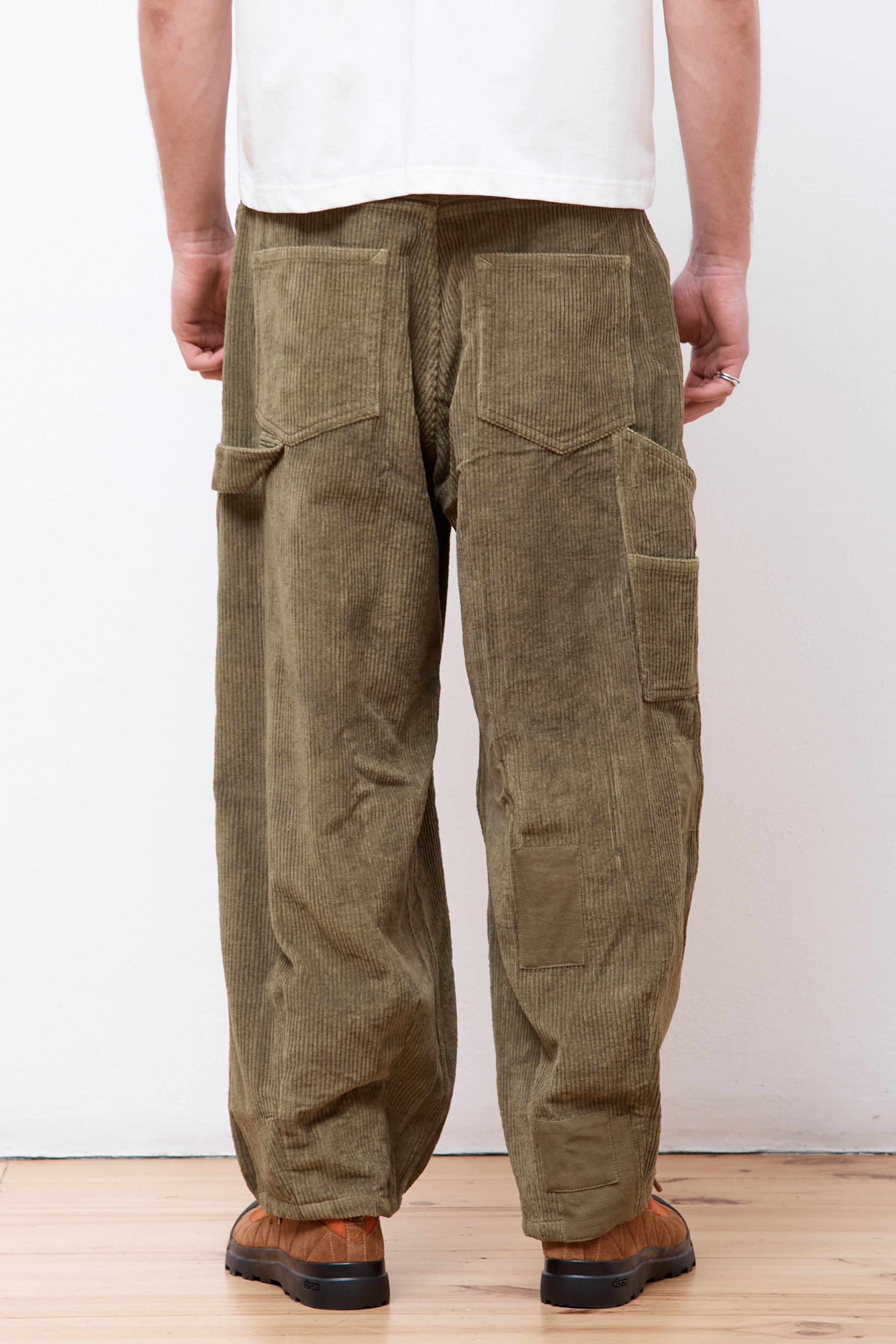 Lush Carpenter Pants Olive Scarecrow Cord