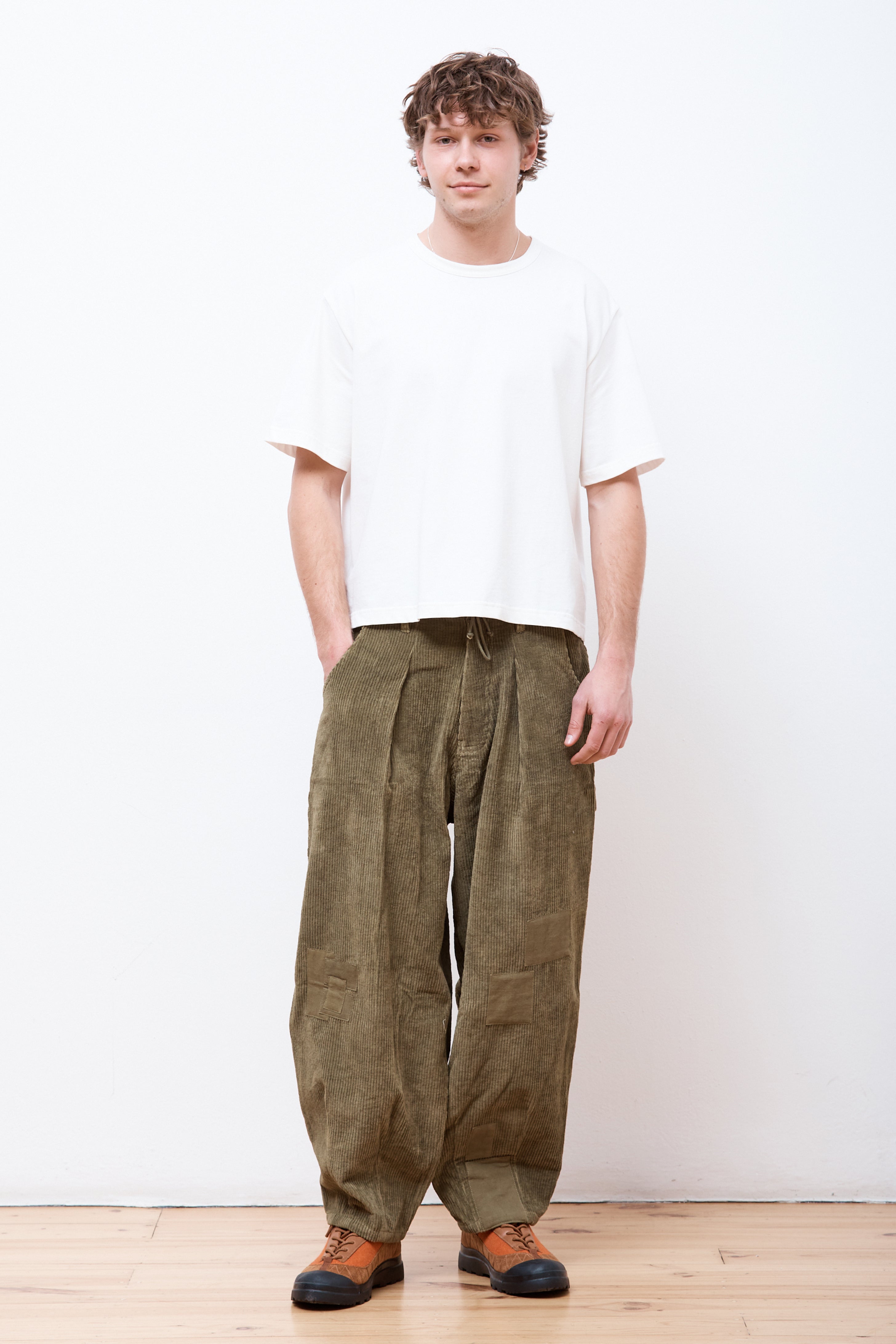 Lush Carpenter Pants Olive Scarecrow Cord