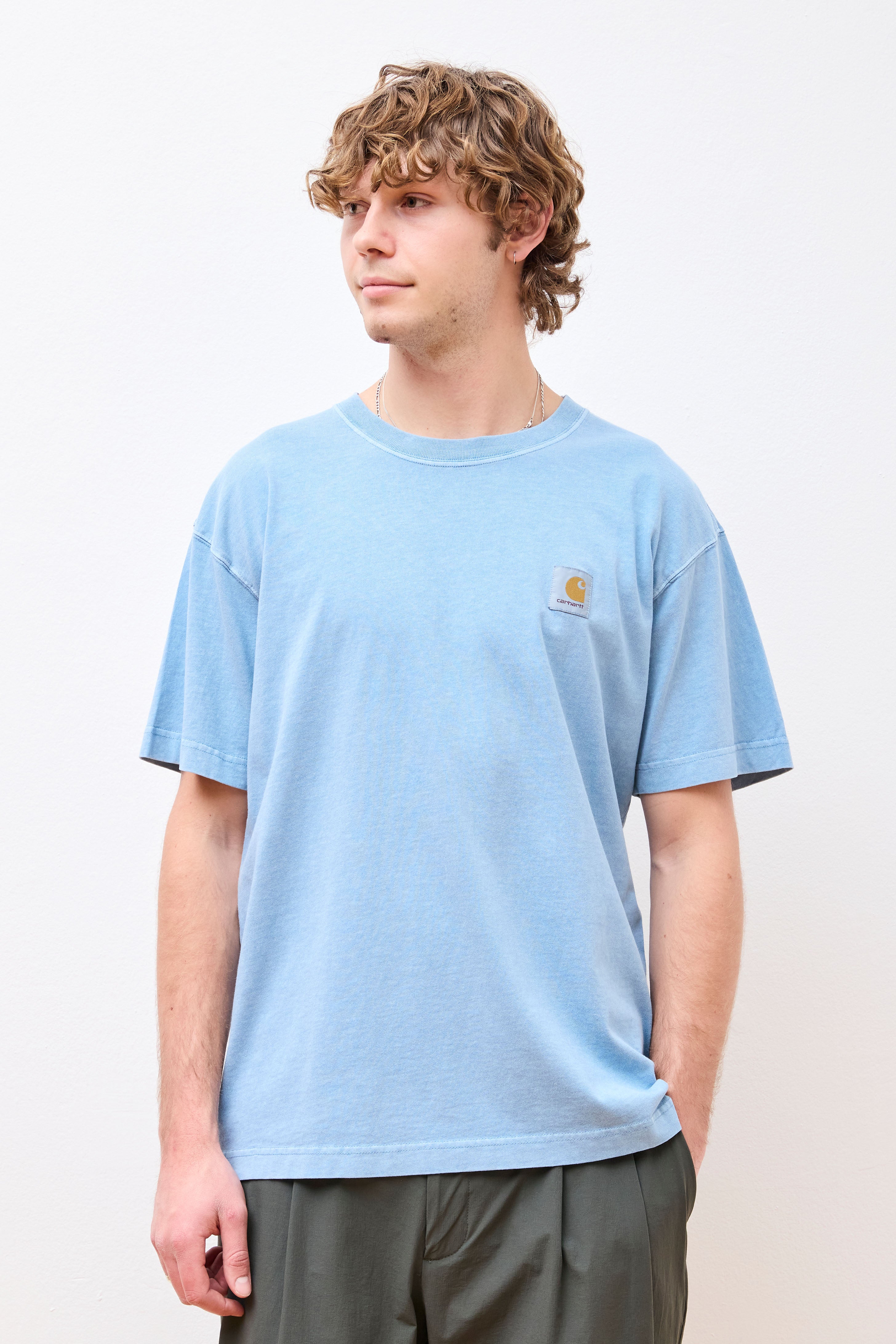 ★ドイツ発*carhartt WIP*新作*Nelson Tシャツ/CLAY BLUE★ Carhartt WIP Nelson T-Shirt | Clay Blue – Page Nelson T-Shirt