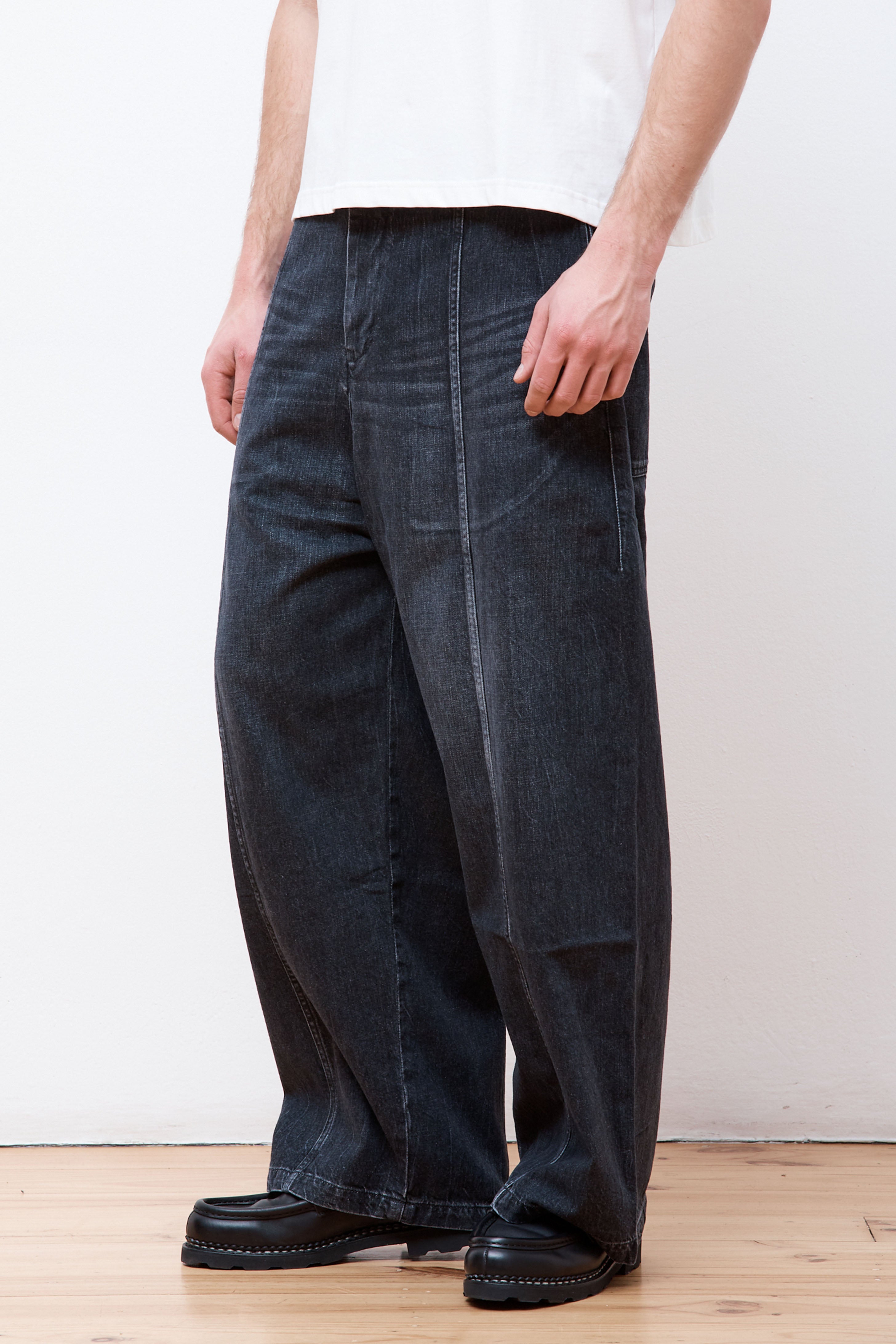 Welt Trouser Denim Black Wash