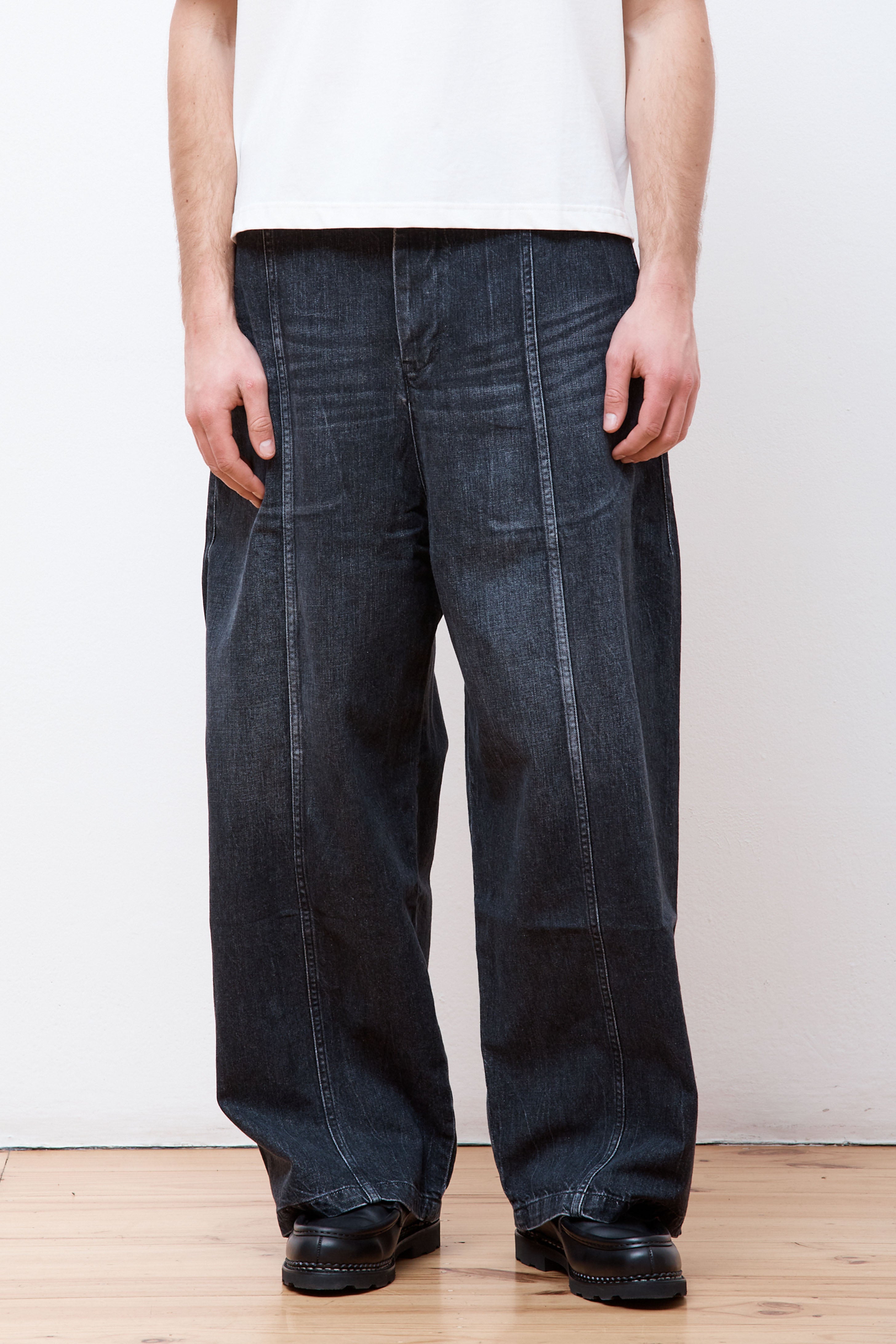 Welt Trouser Denim Black Wash