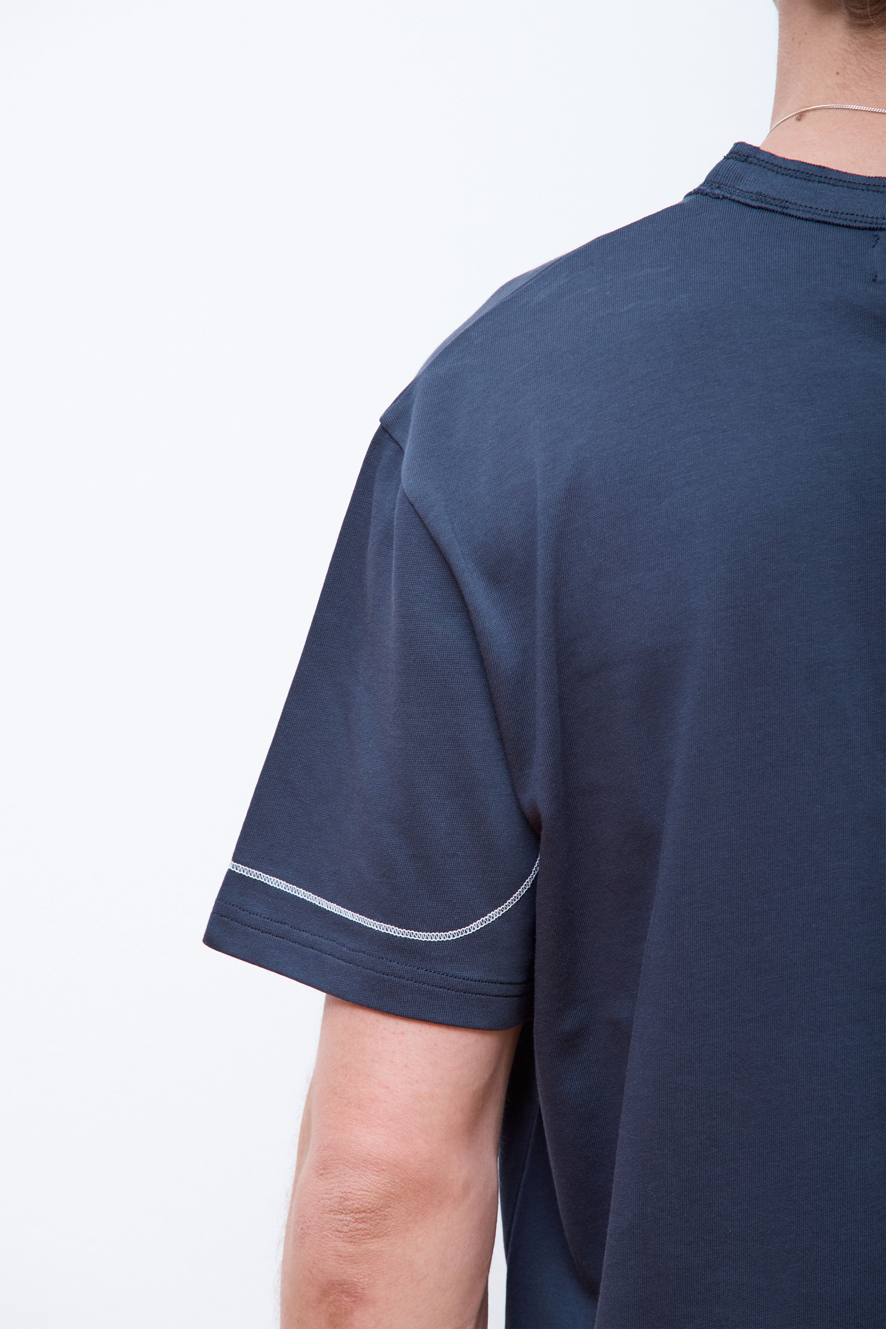 SS Lock Tee Navy