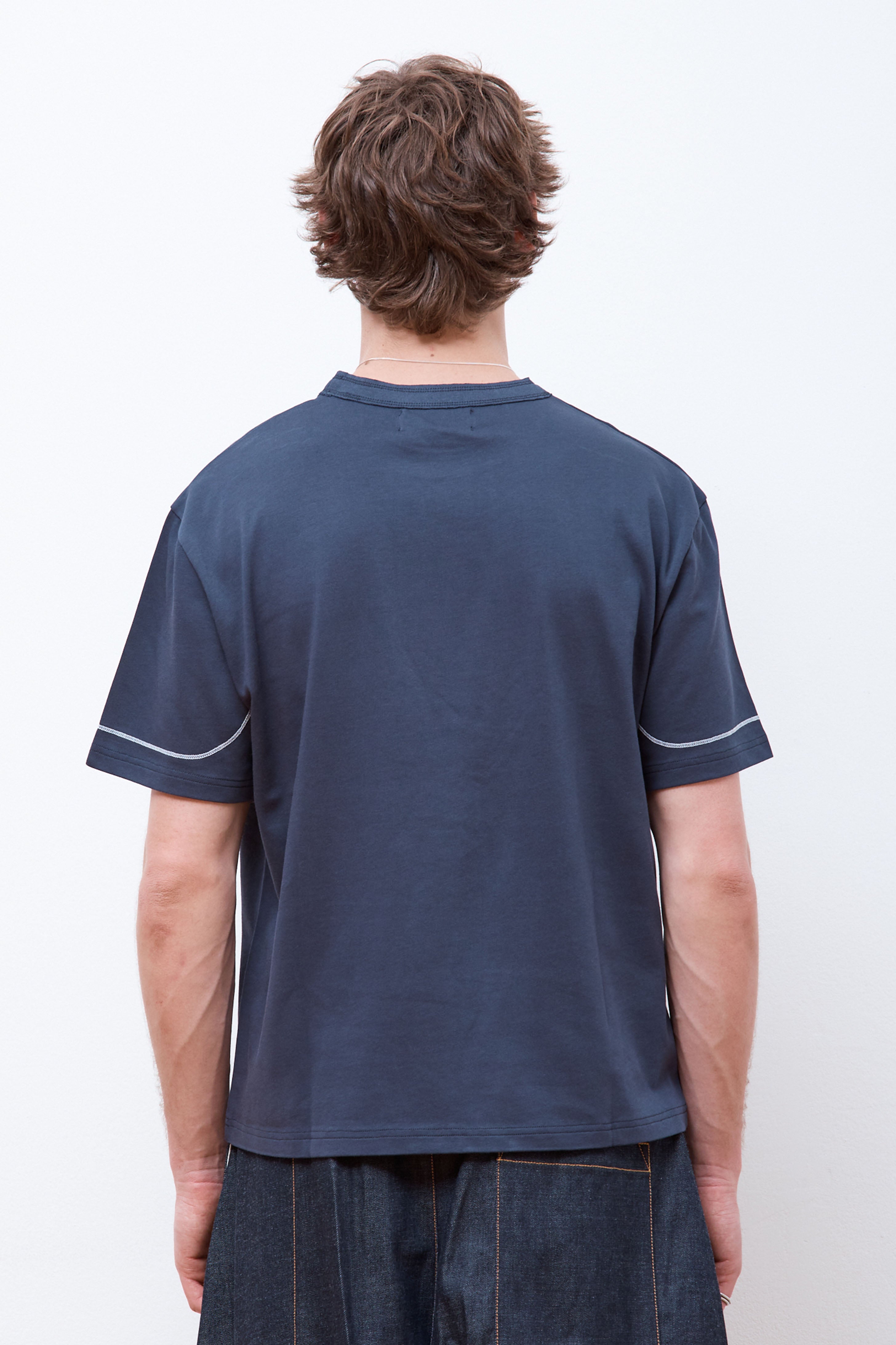 SS Lock Tee Navy