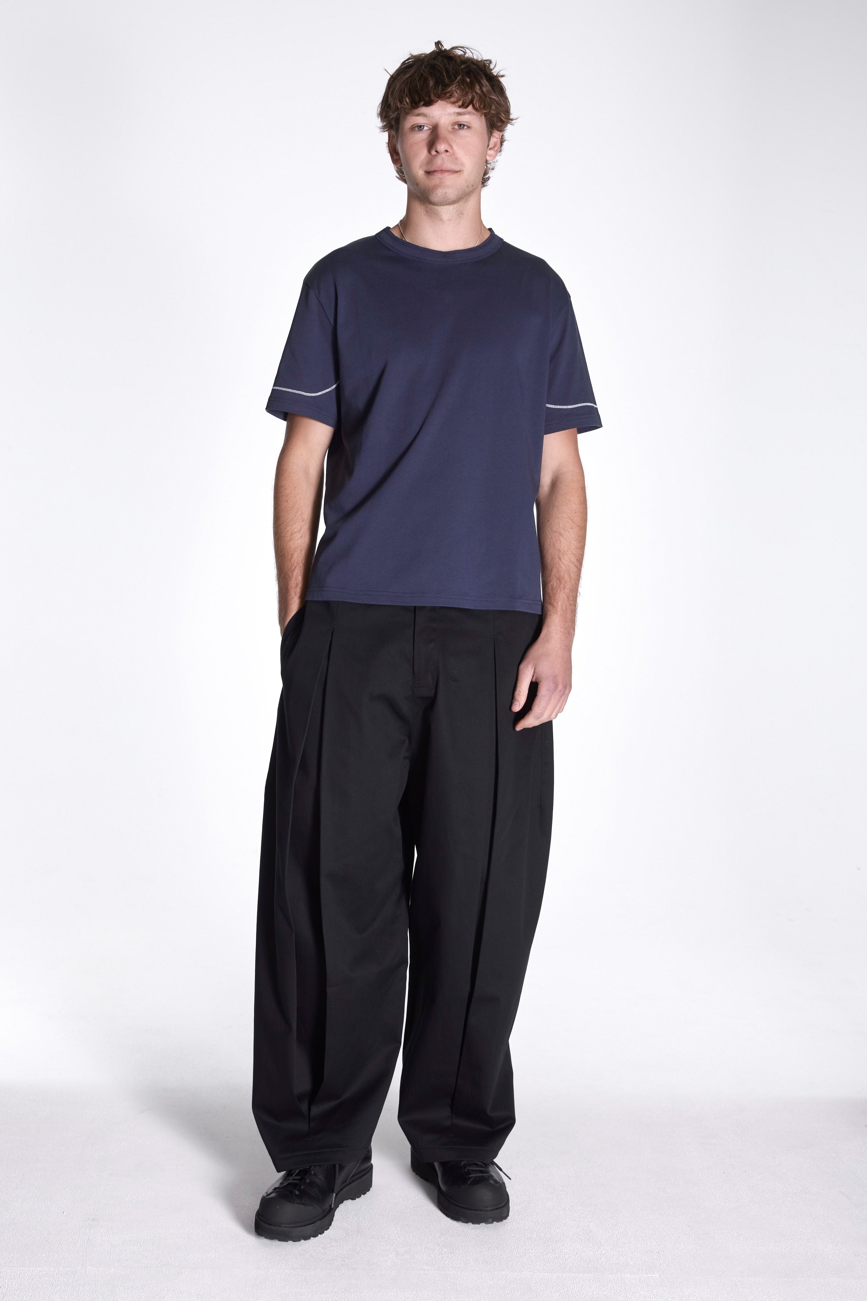 SS Lock Tee Navy