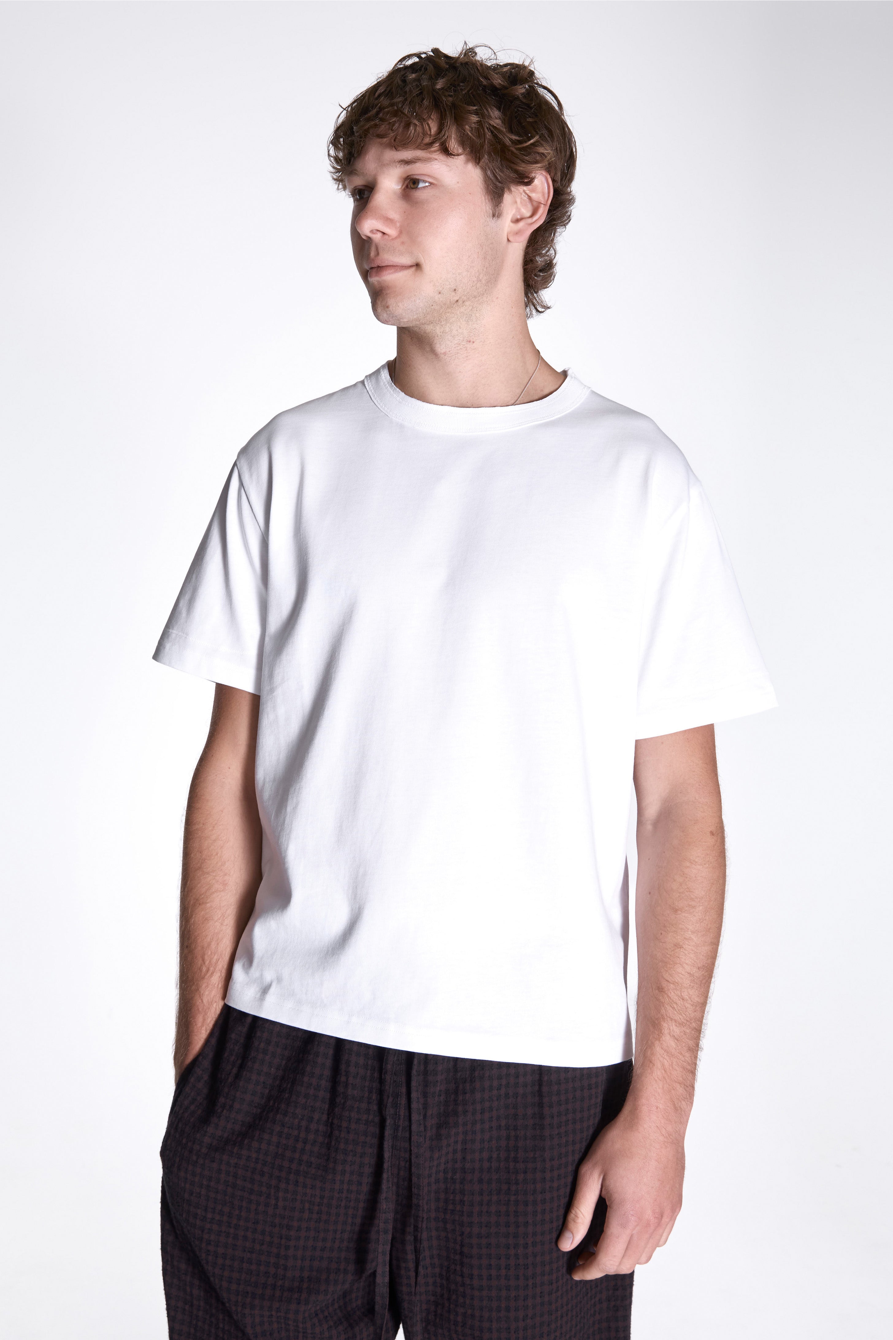 SS Lock Tee White
