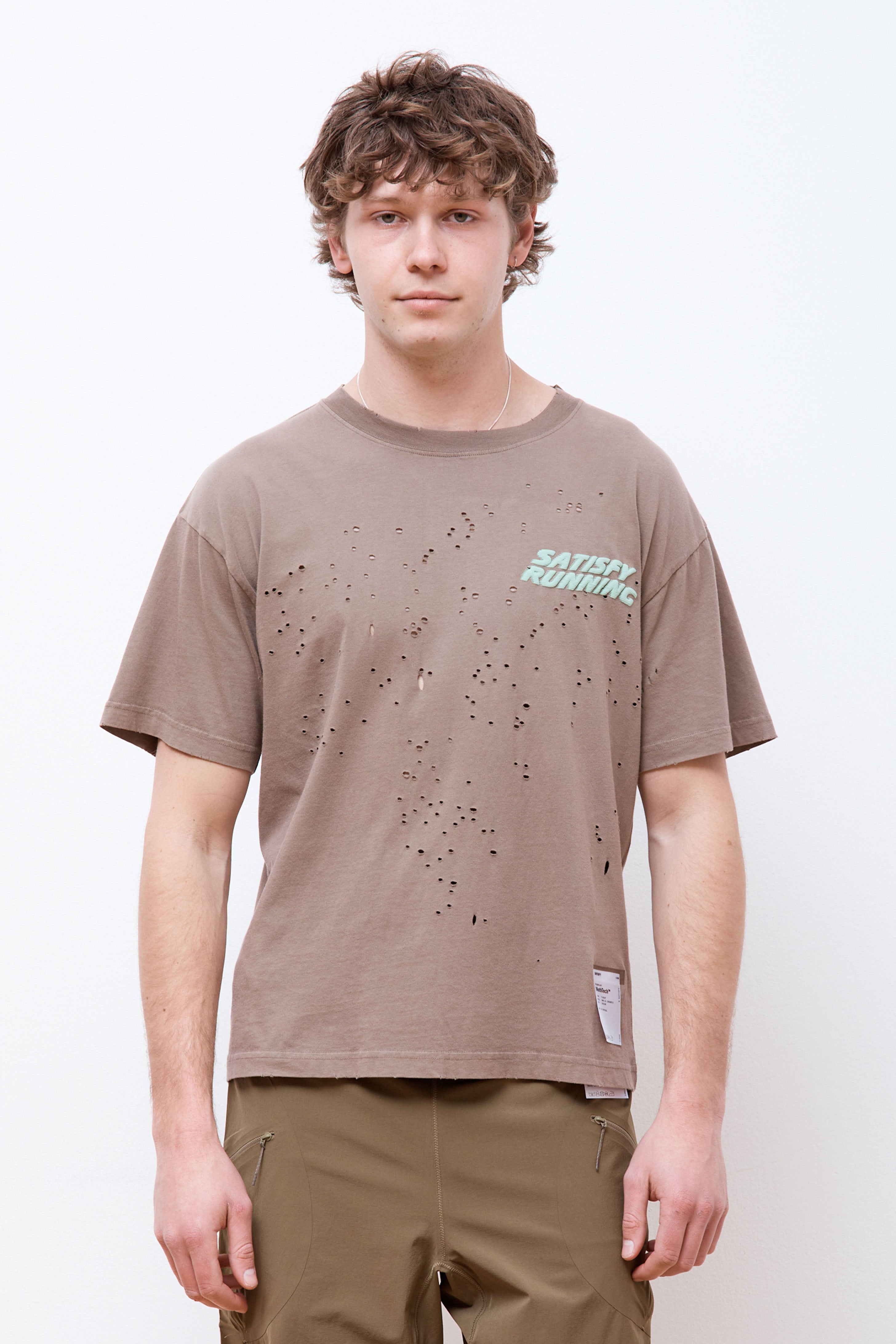 MothTech T-Shirt Aged Brown