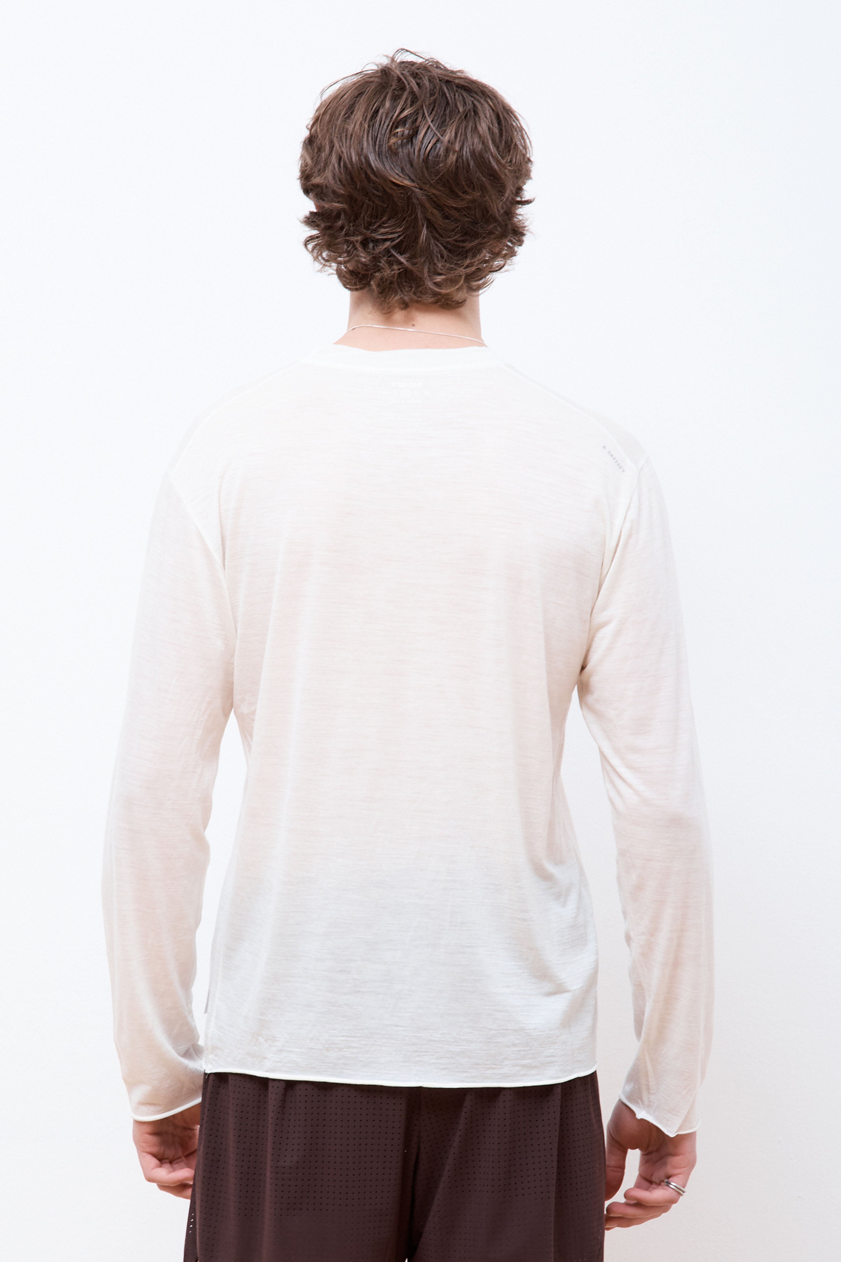 CloudMerino Long Tee Chalk