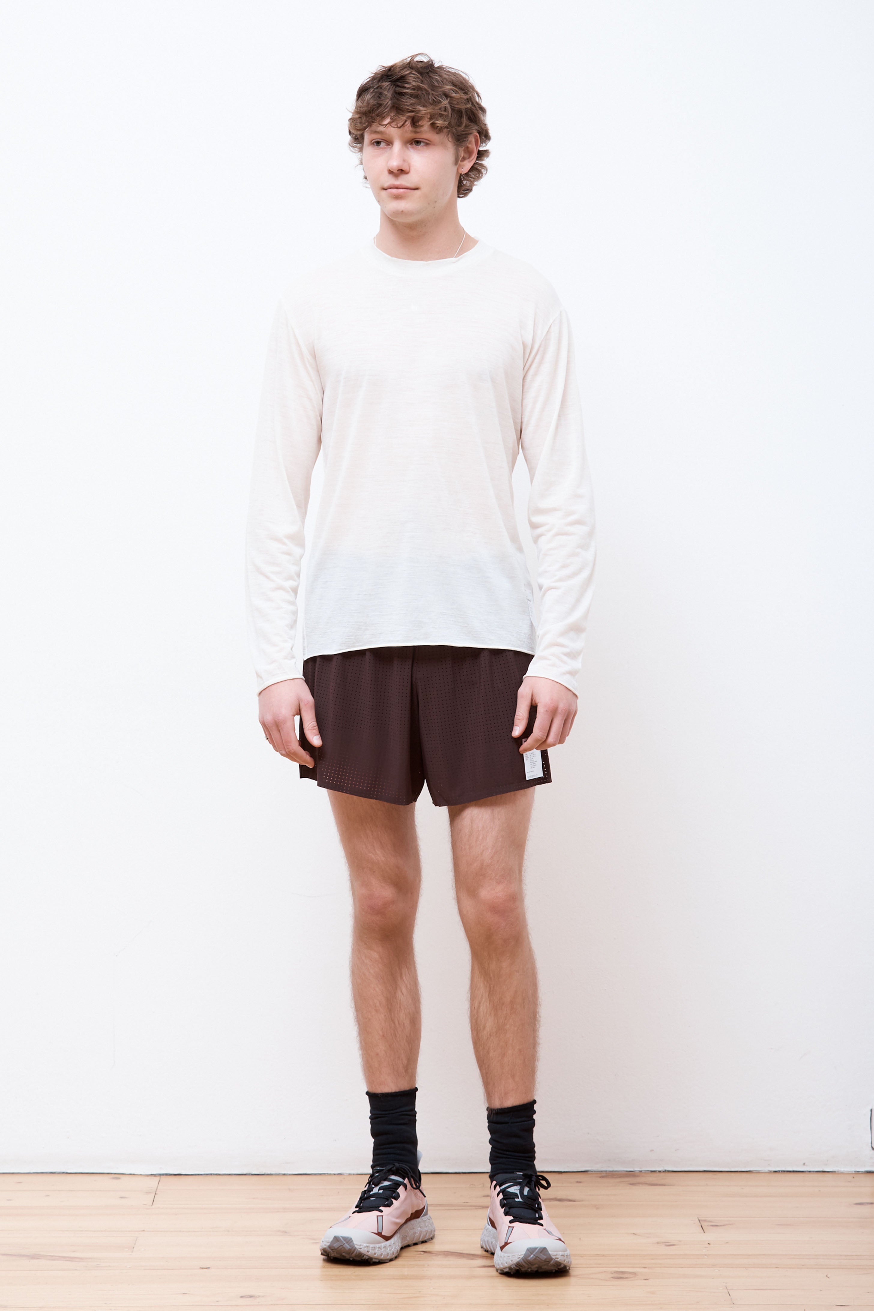 CloudMerino Long Tee Chalk