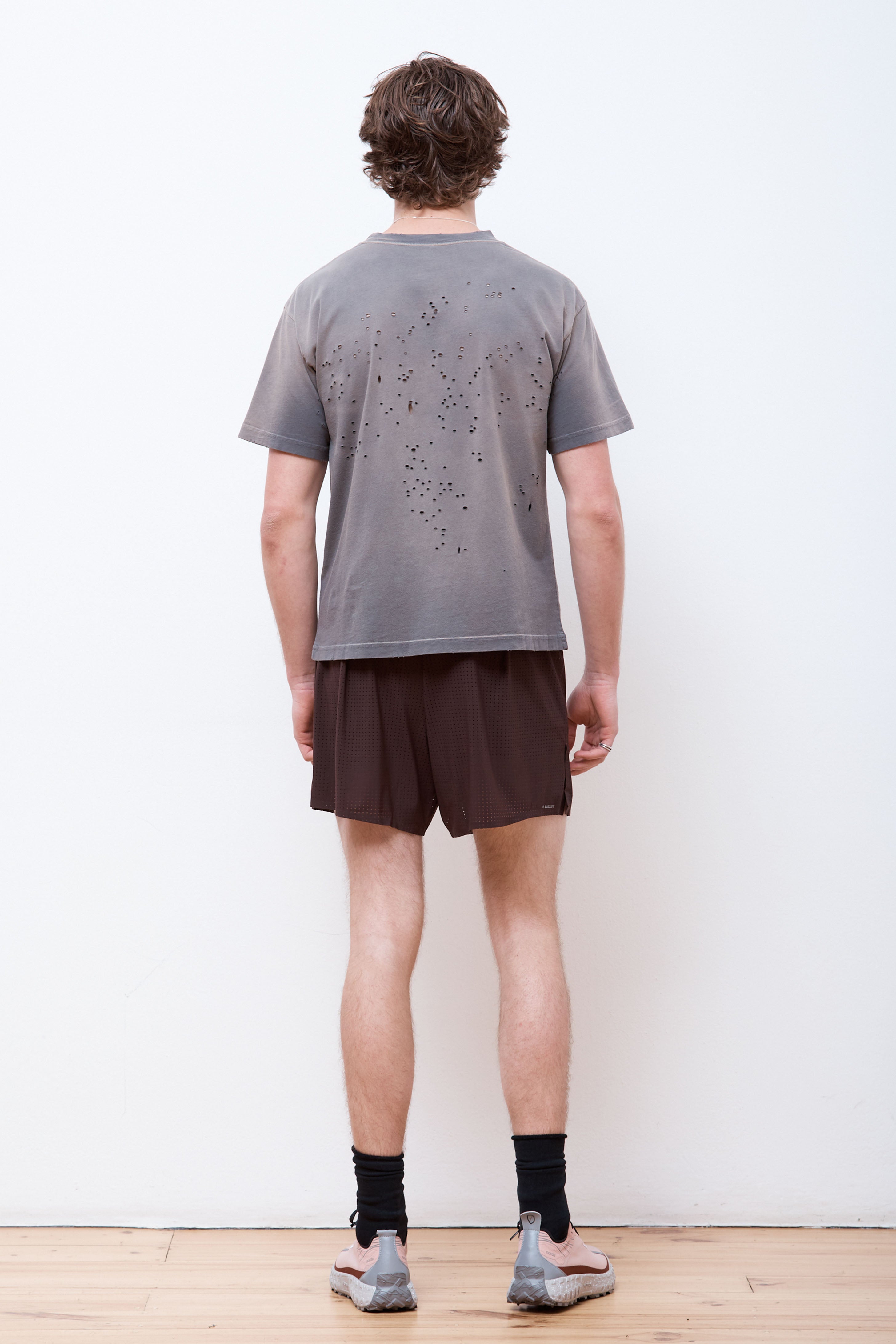 MothTech T-Shirt Sun Bleached Charcoal