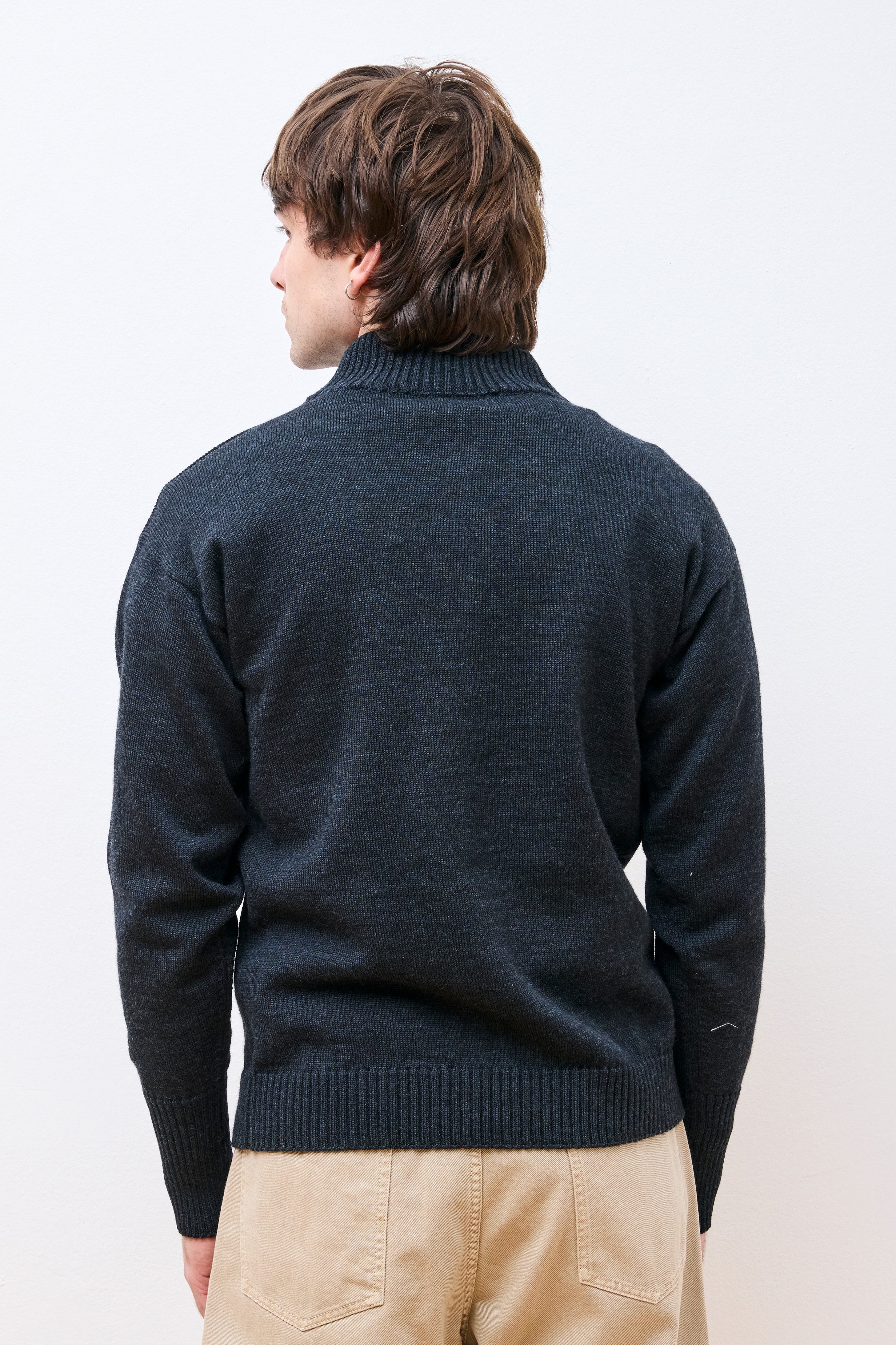 Seaman Half-Zip Dark Indigo