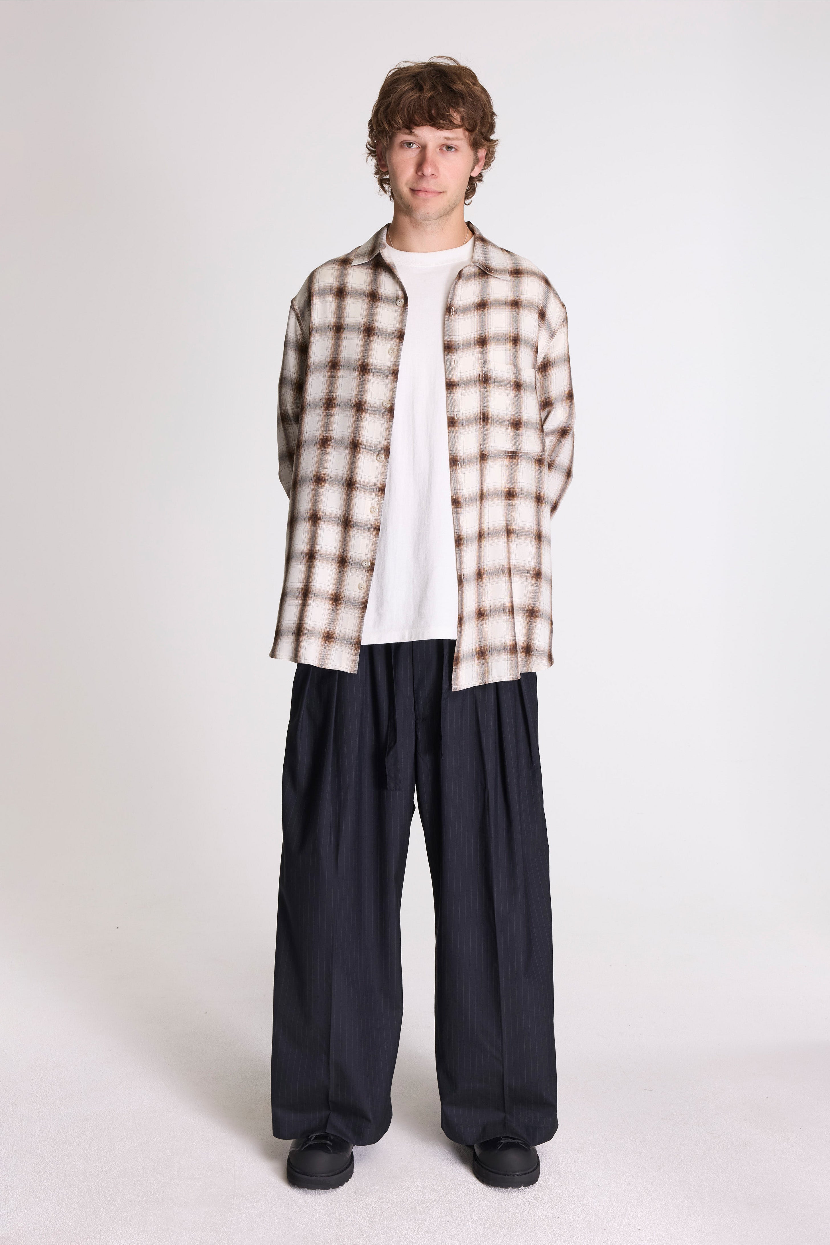 Hakama Pants Black Stripe