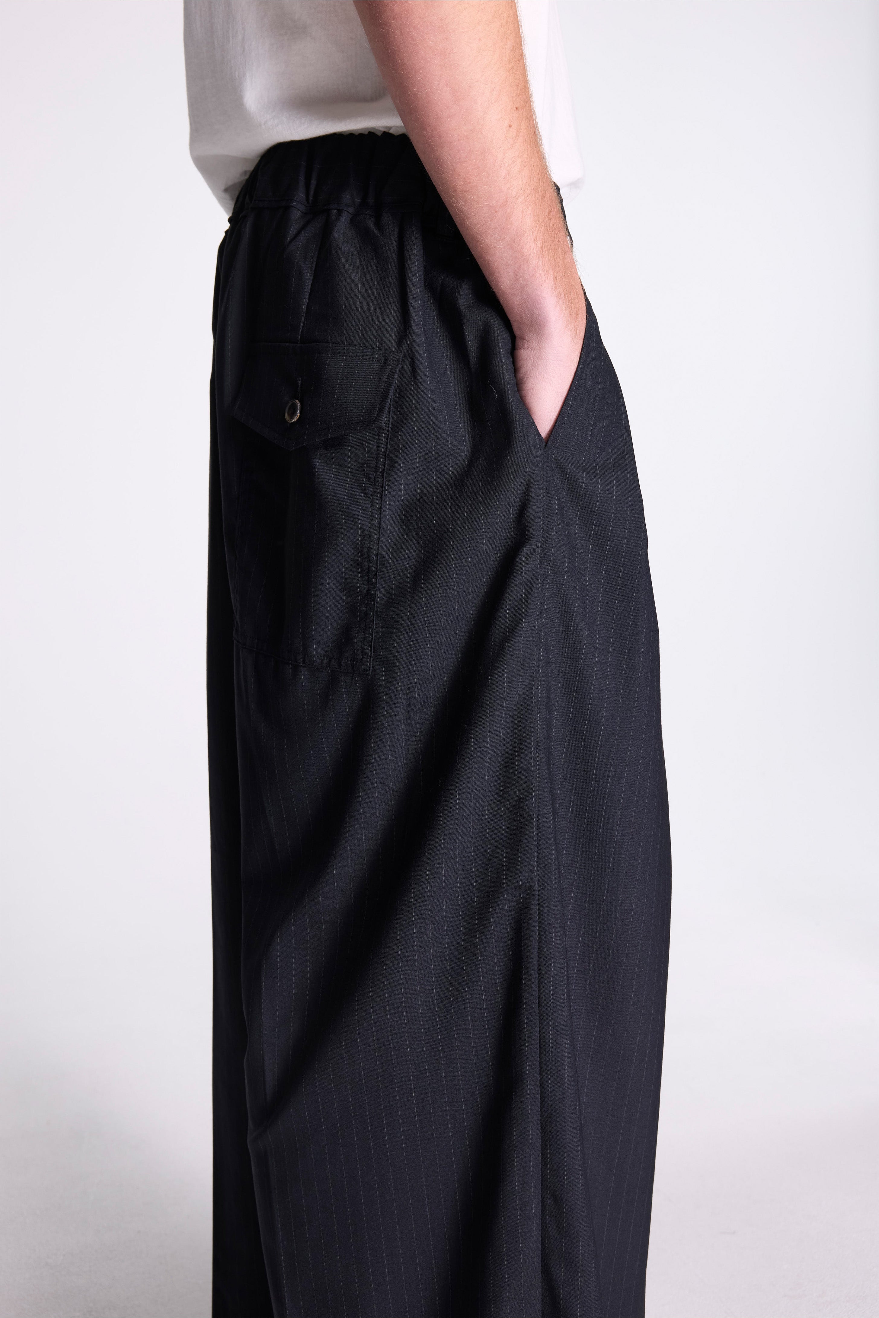 Hakama Pants Black Stripe