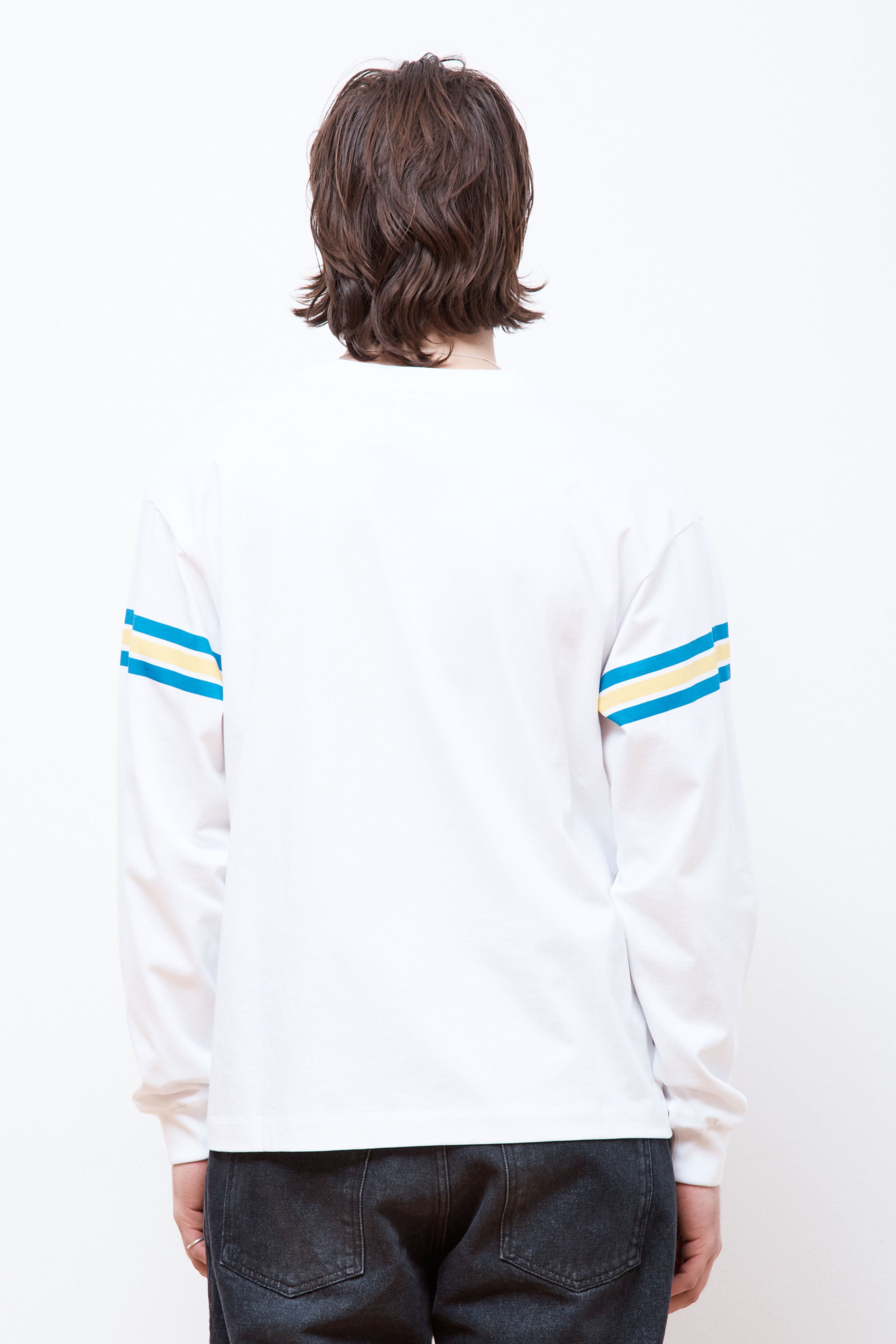 SH4U Jersey LS T-Shirt Woven White