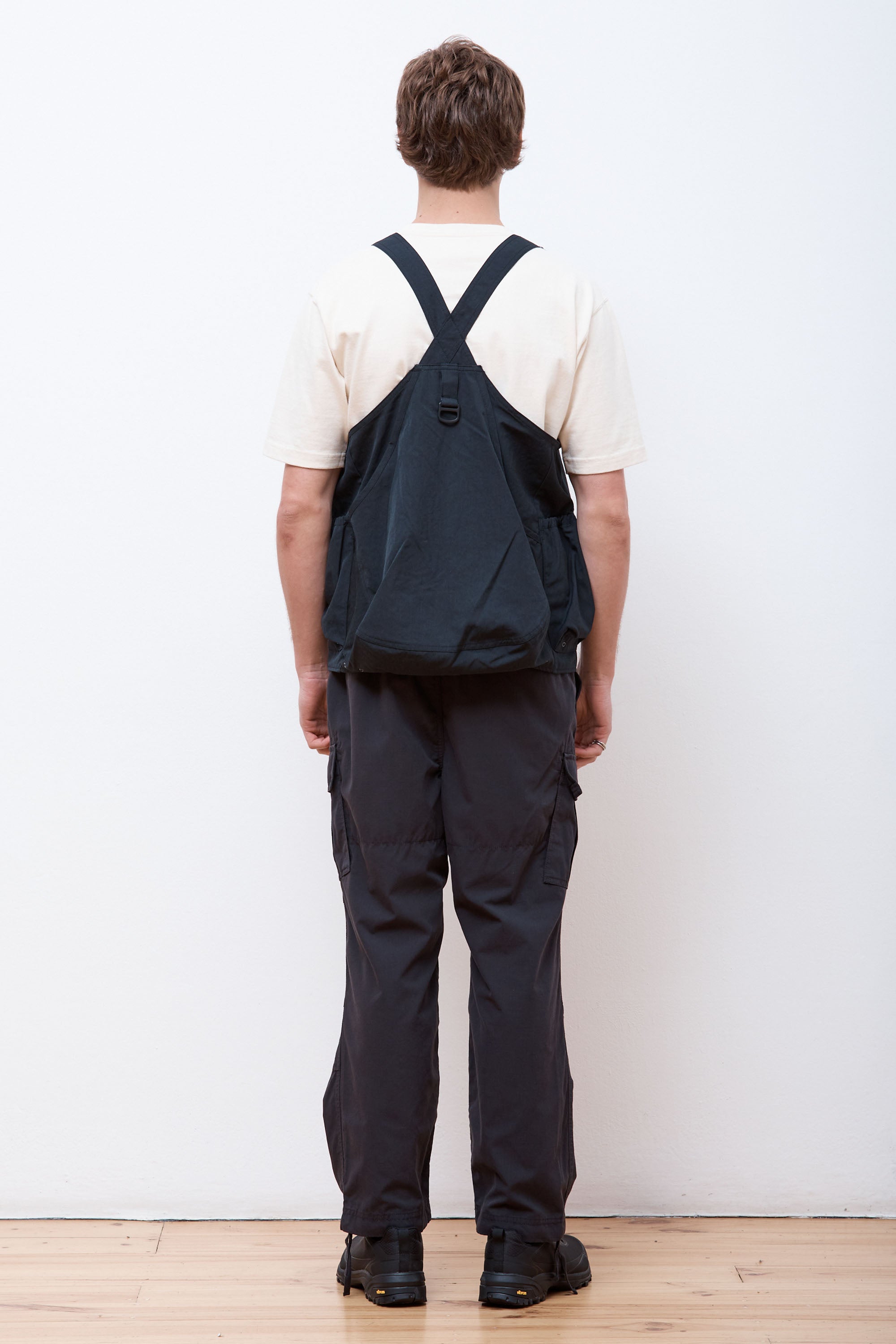 Takibi Weather Cloth Vest Black