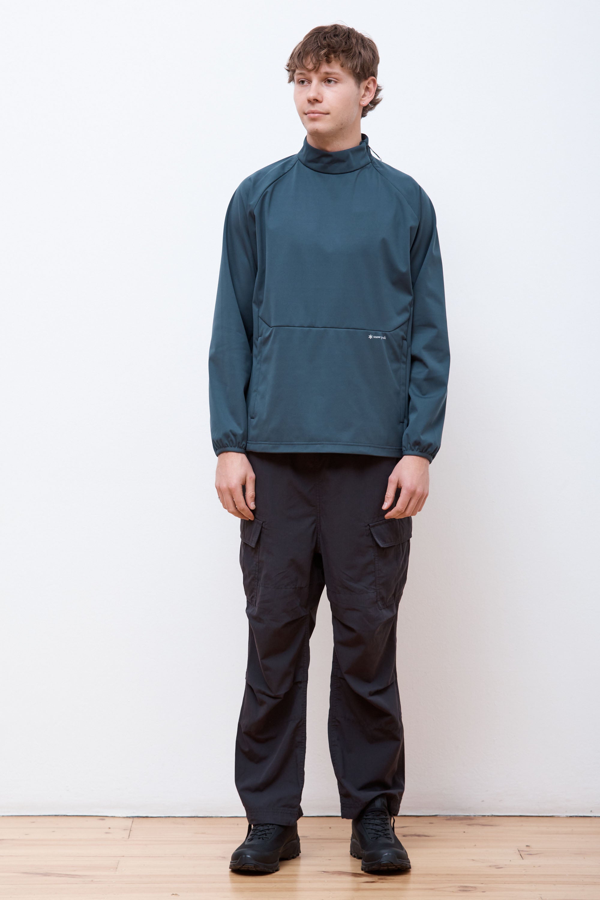 Lightweight Softshell Pullover Slate Blue