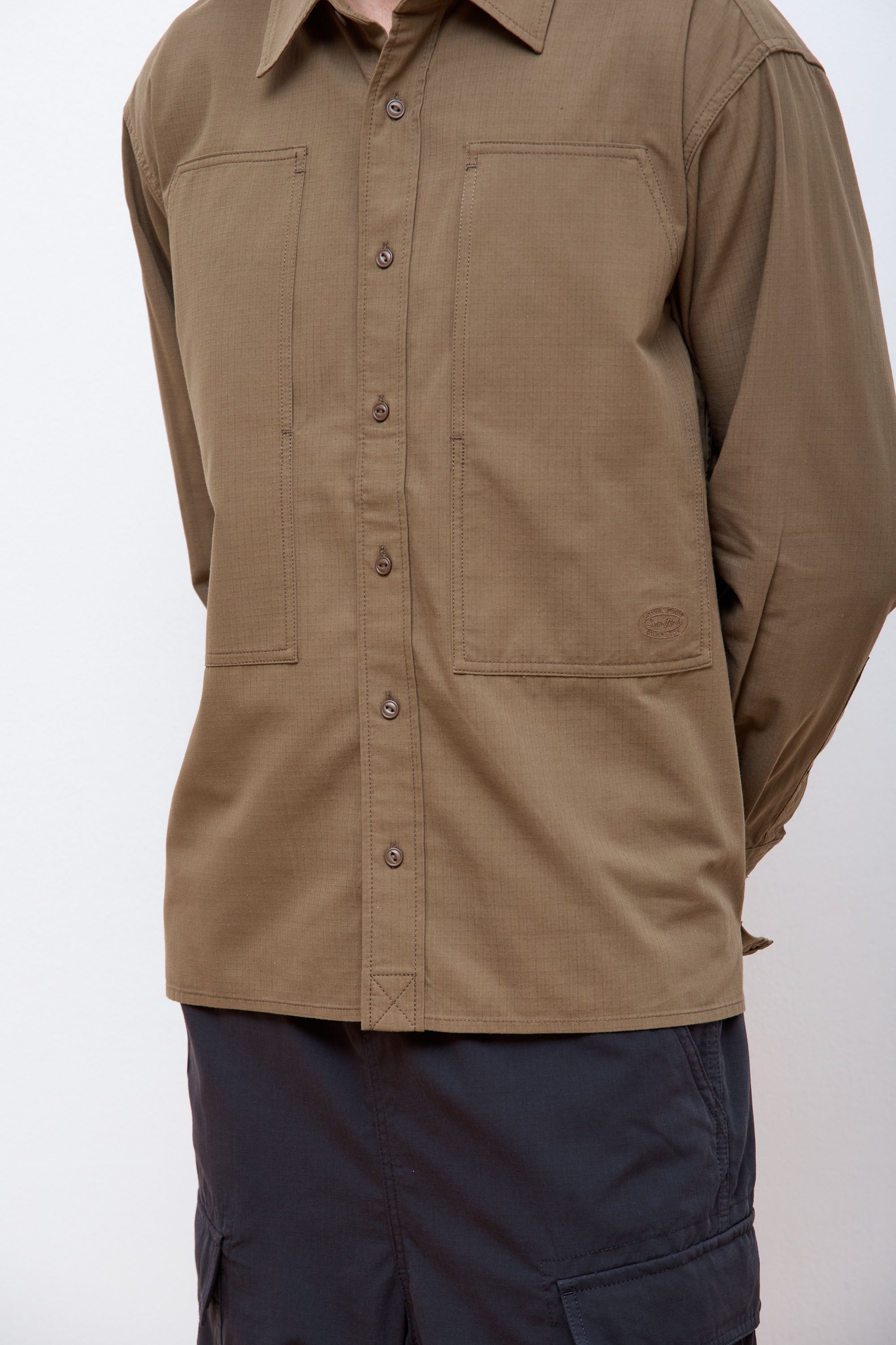 Takibi Light Ripstop Shirt S Kh Khaki