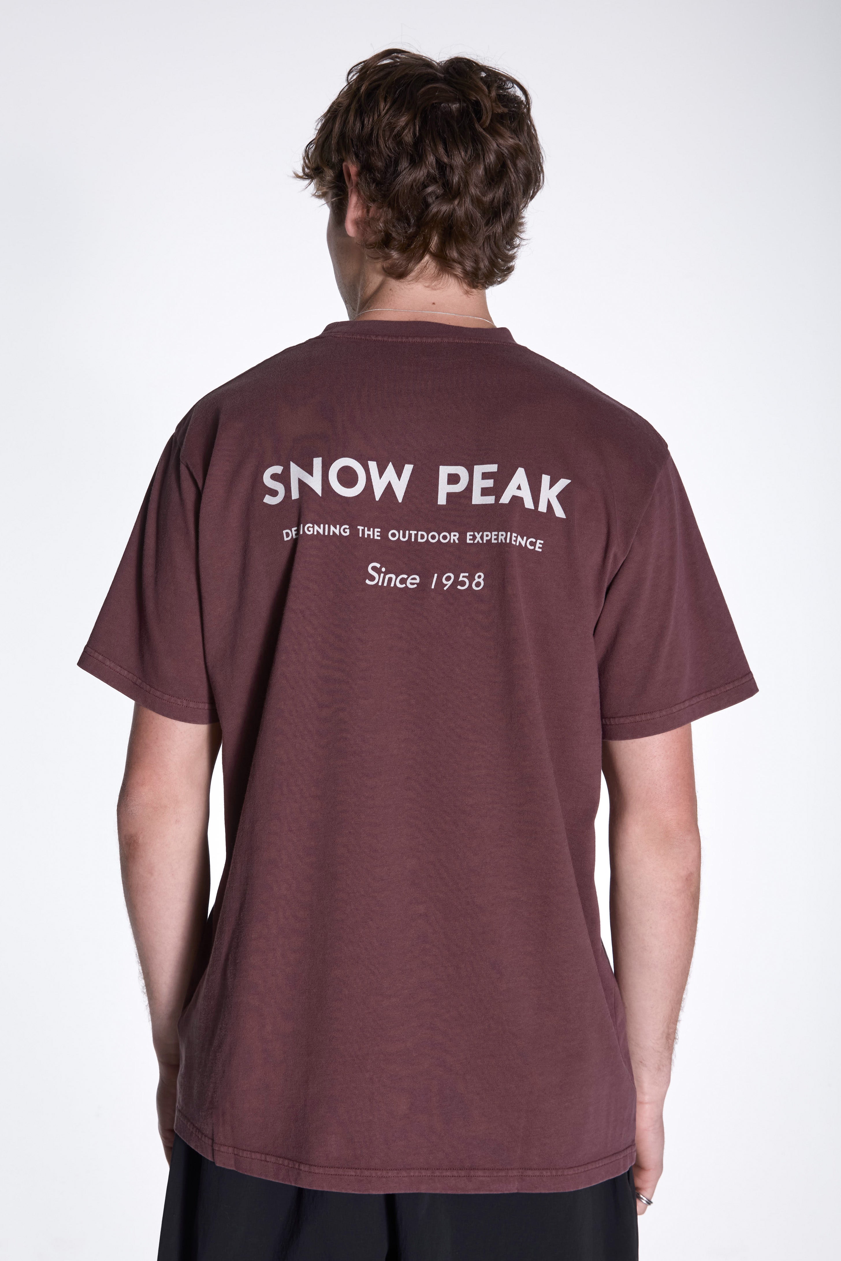 Garment Dyed T-Shirt Burgundy