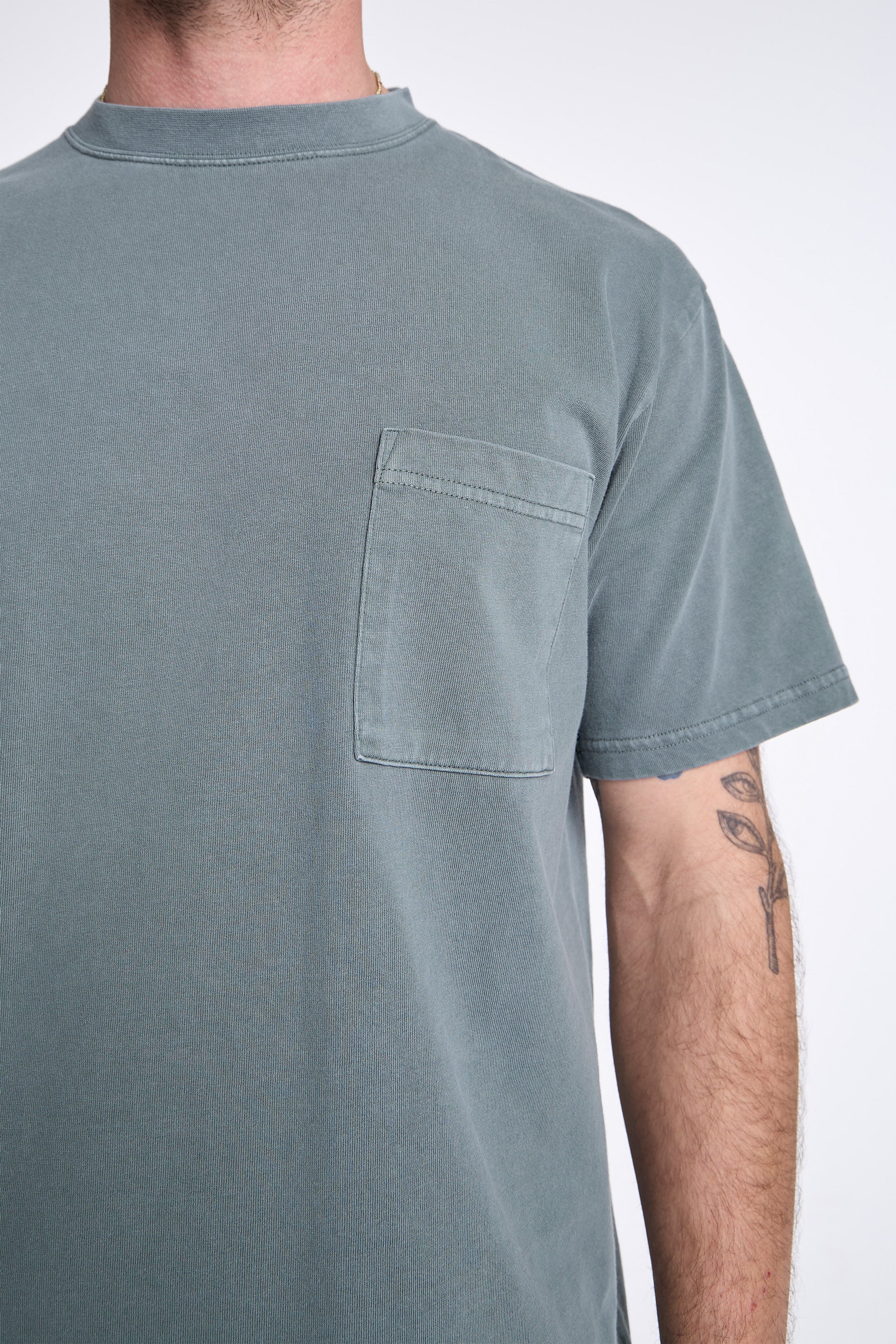 Garment Dyed T-Shirt Dark Green