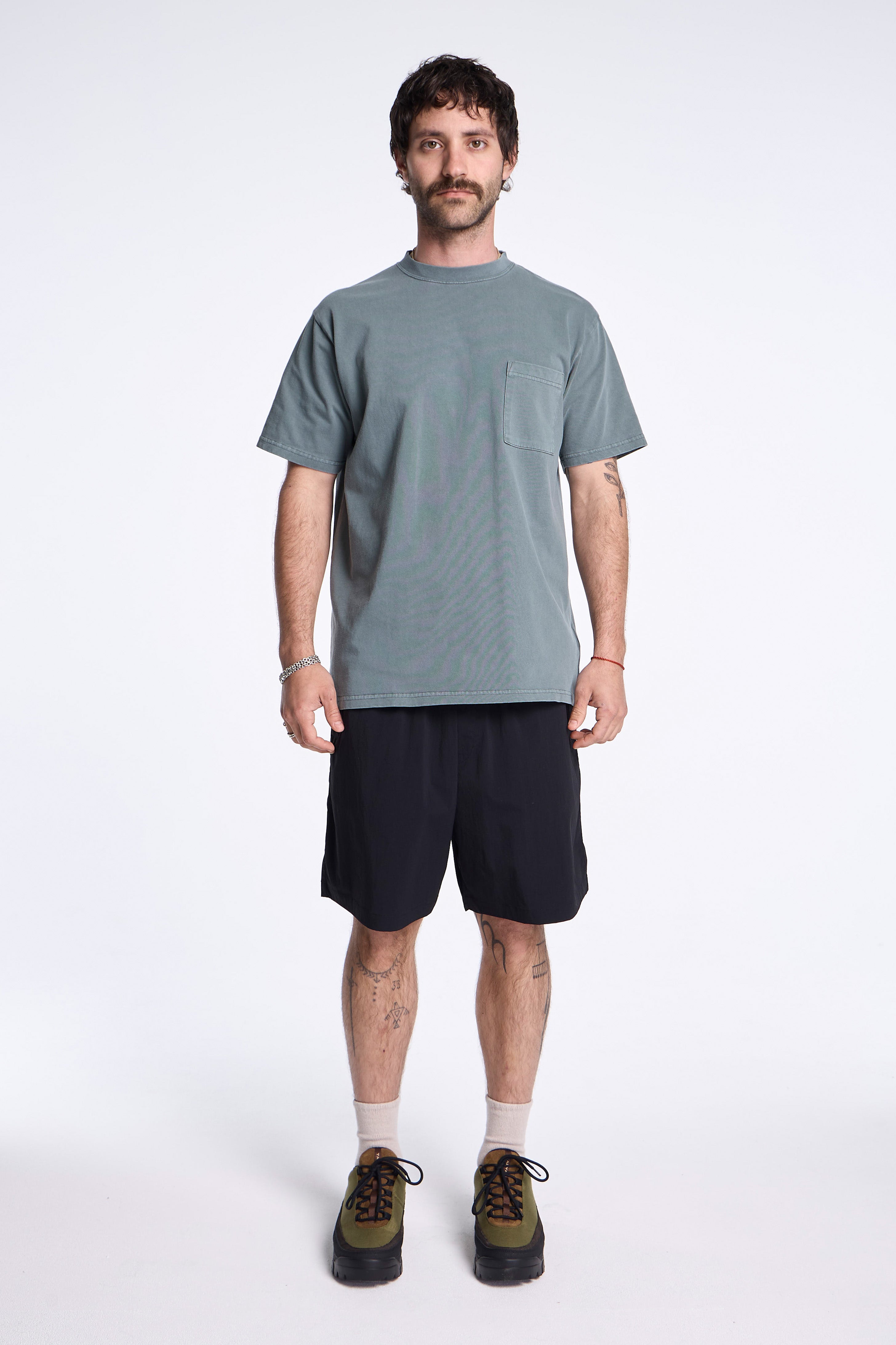 Garment Dyed T-Shirt Dark Green