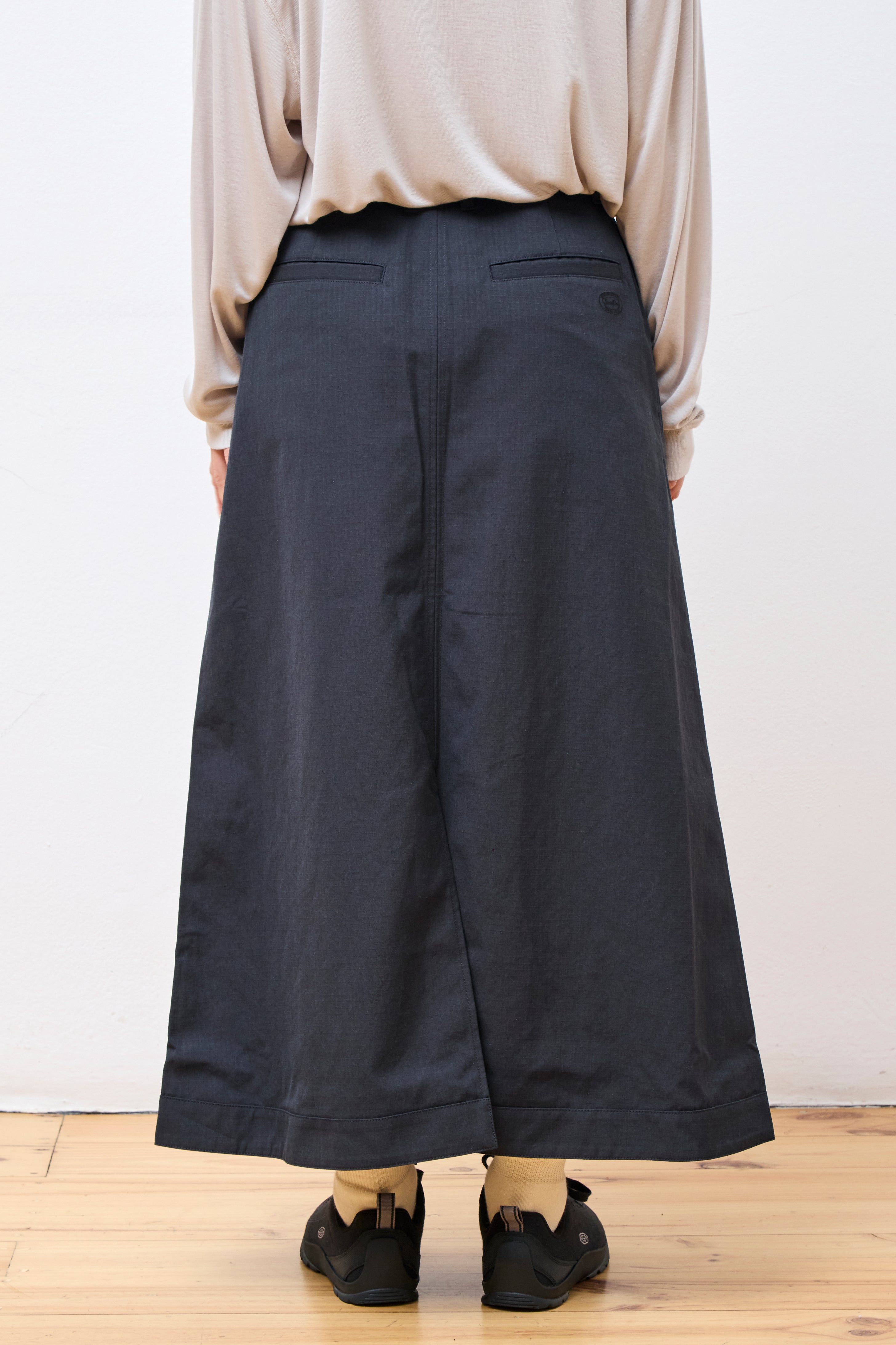 TAKIBI Ripstop Skirt Black