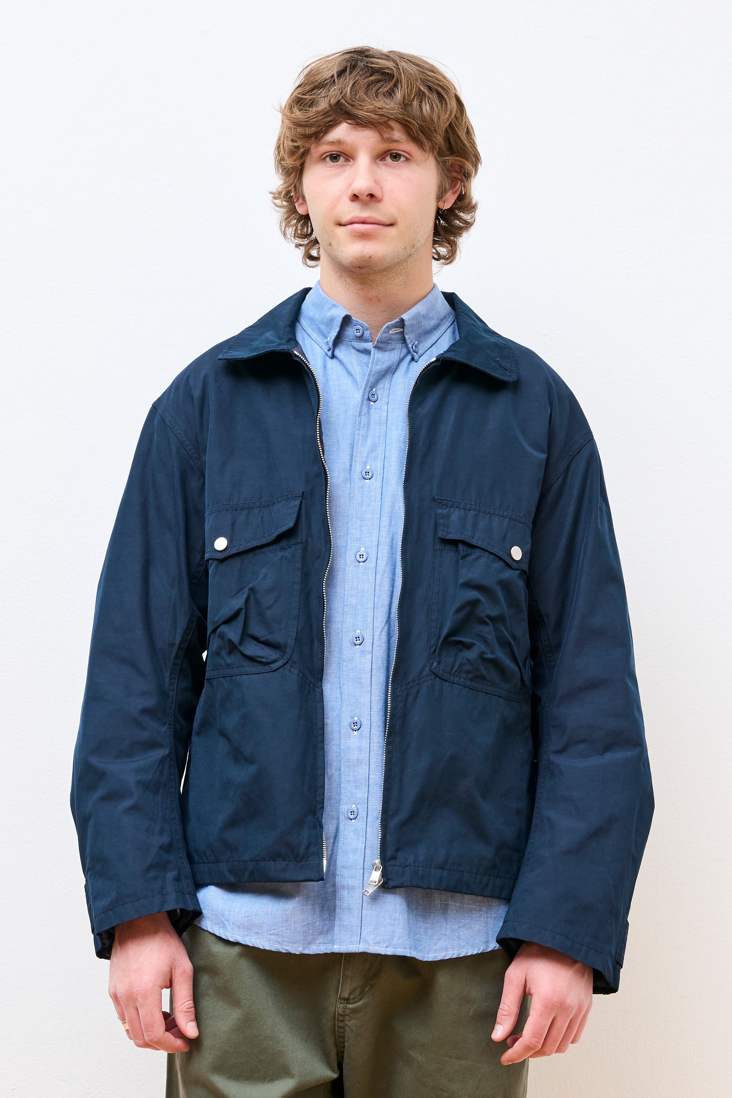 Soldier Short Jacket P/C Weather  Dk. Navy