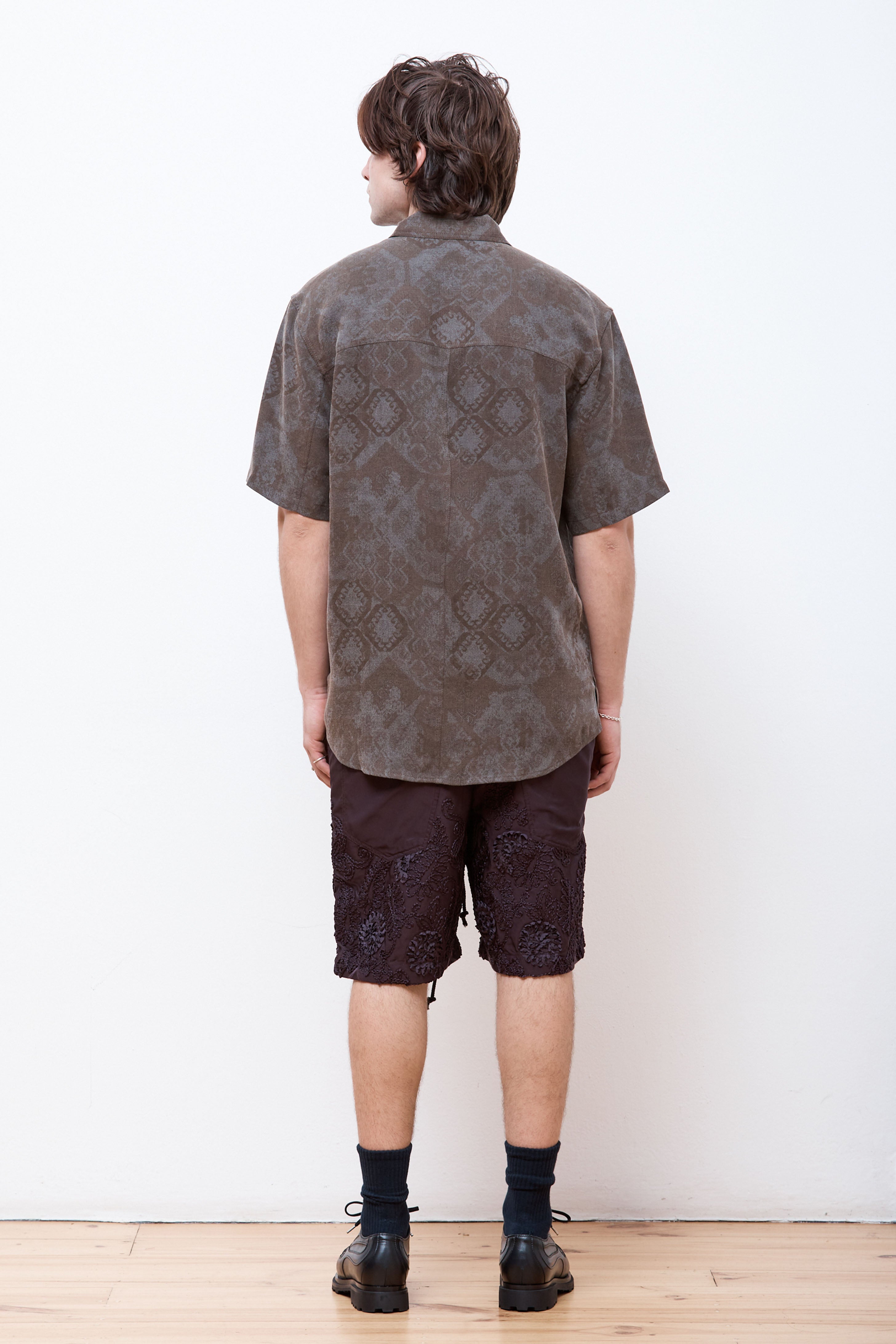 S/S Oversized Shirt Taupe