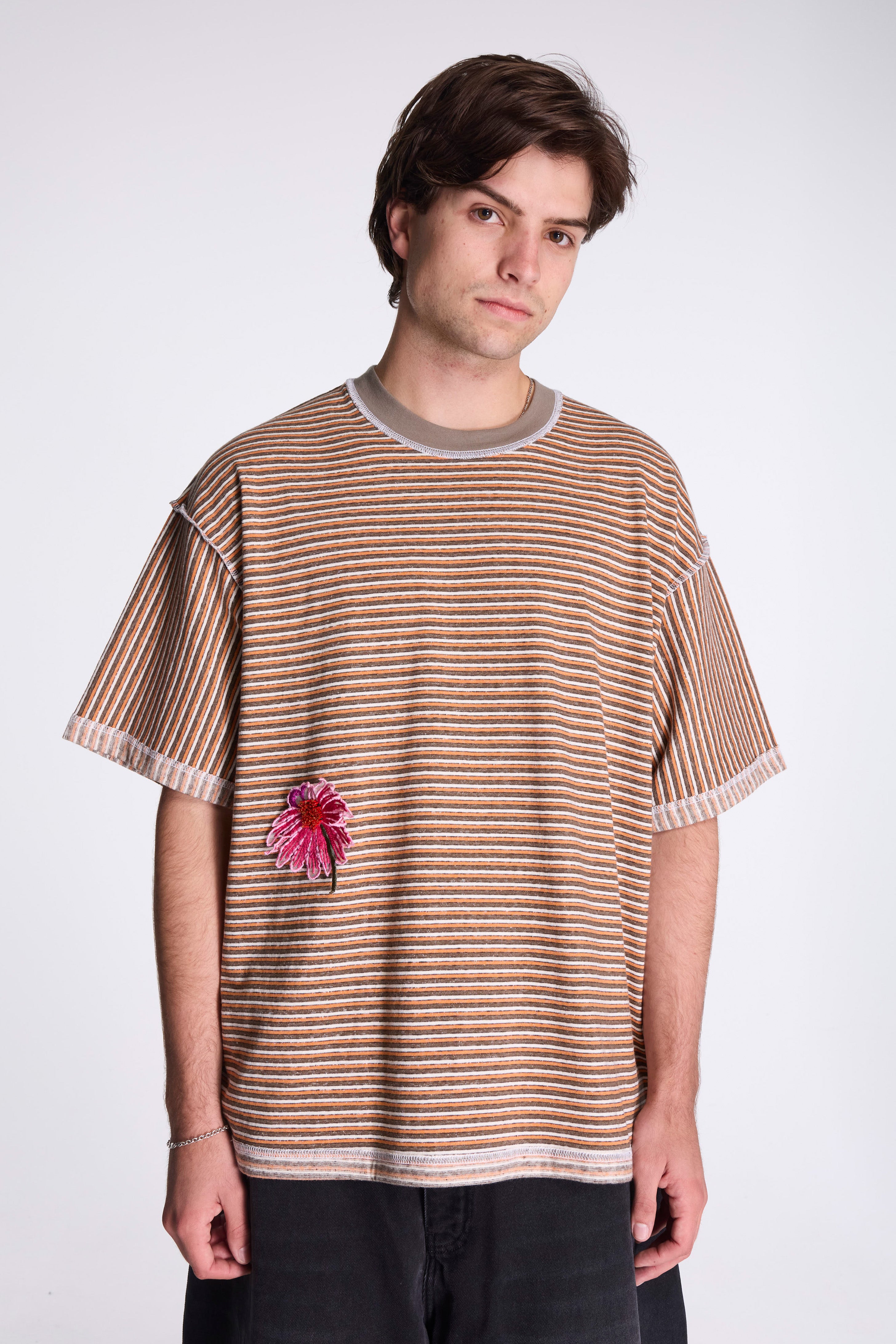 Flower Gym Tee Orange