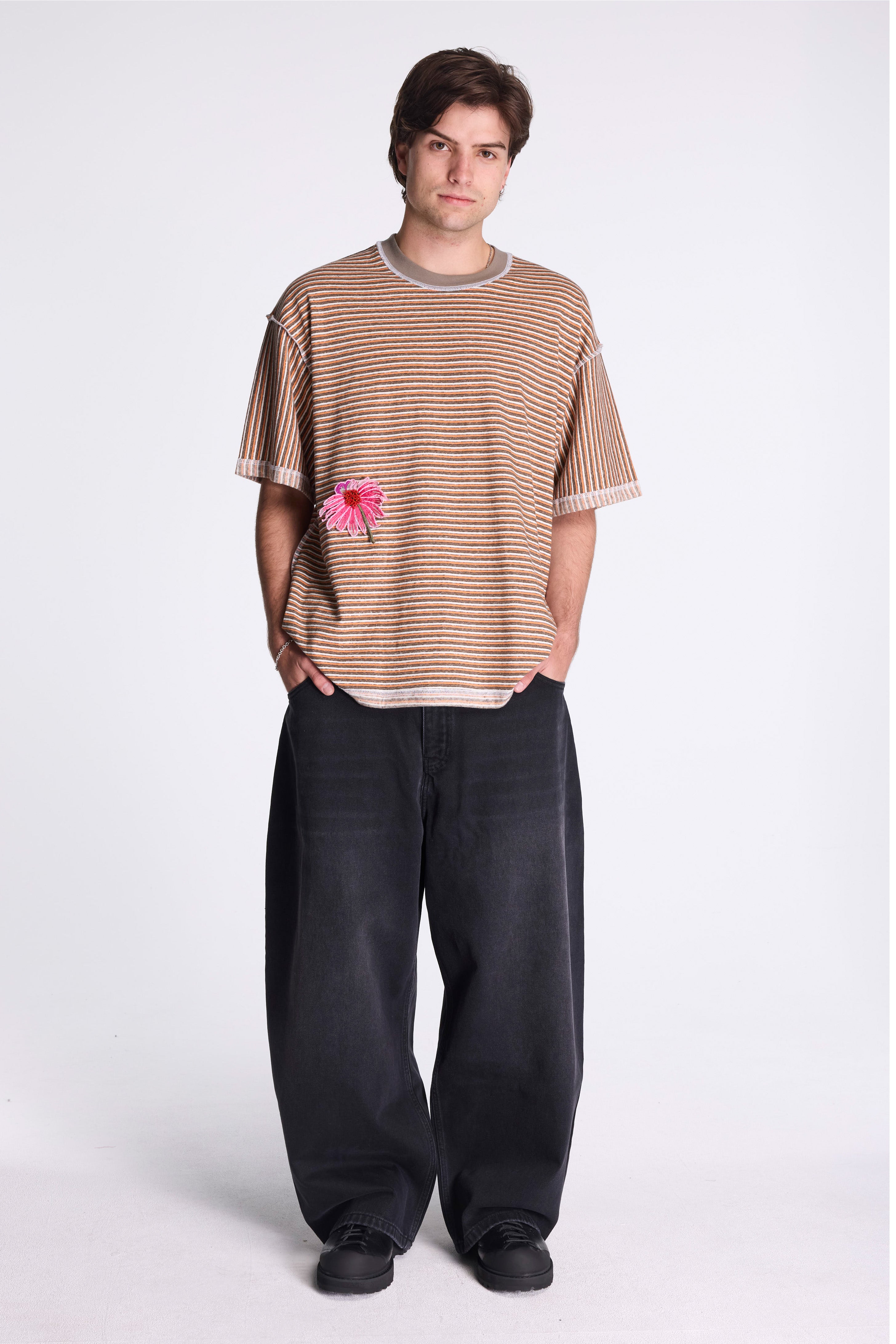 Flower Gym Tee Orange