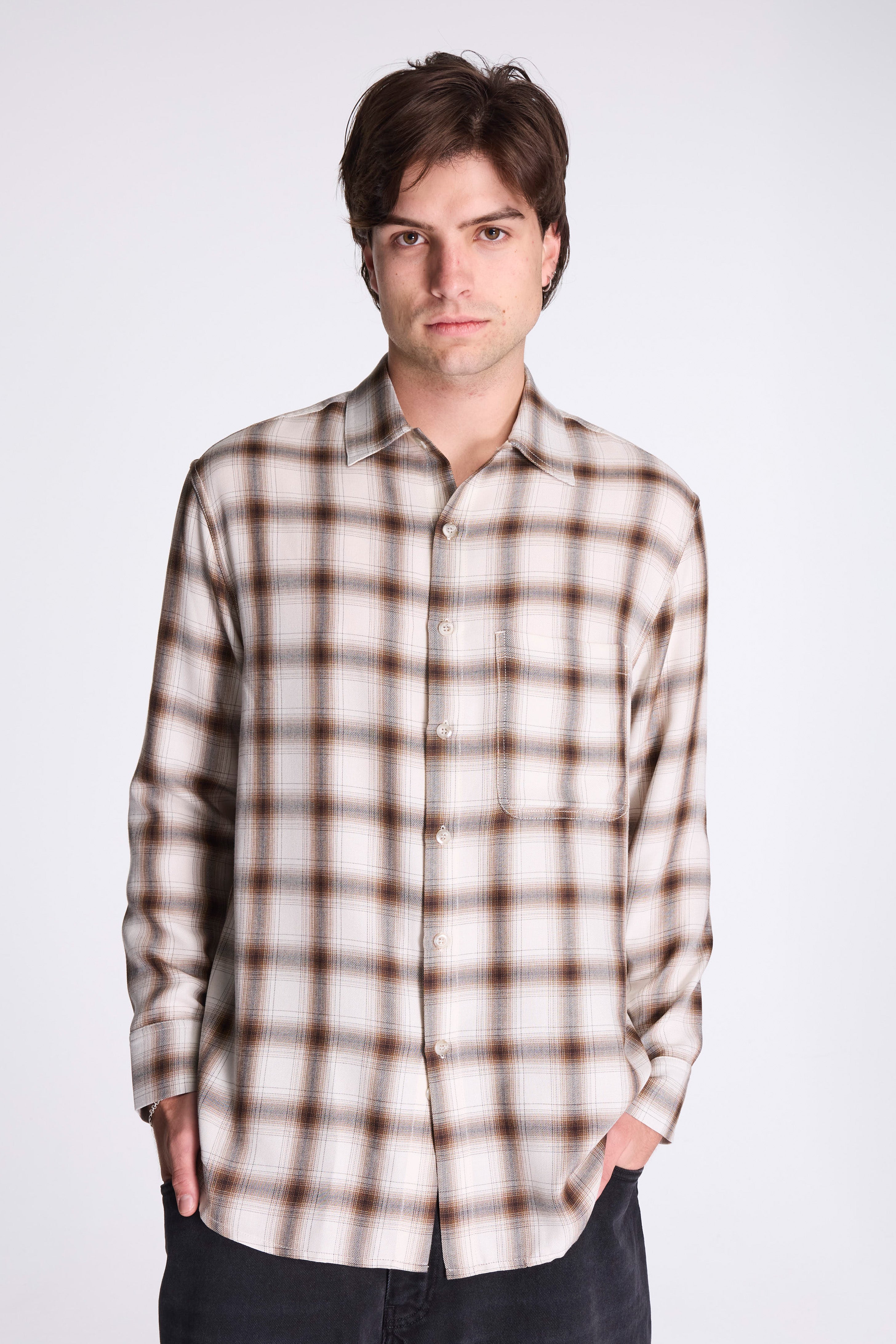 L/S Oversized Shirt White