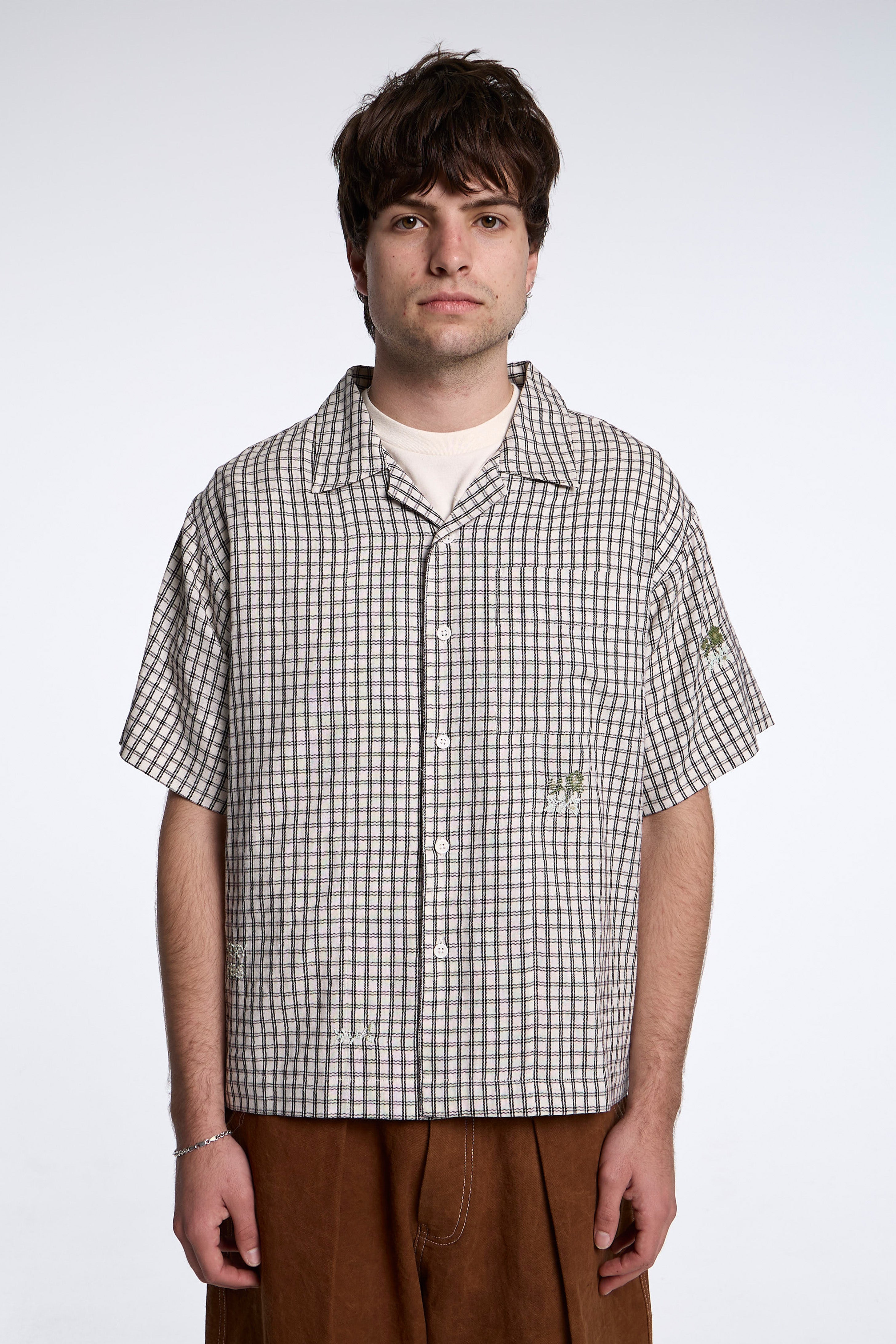 Greetings Shirt Interrupted Beads
