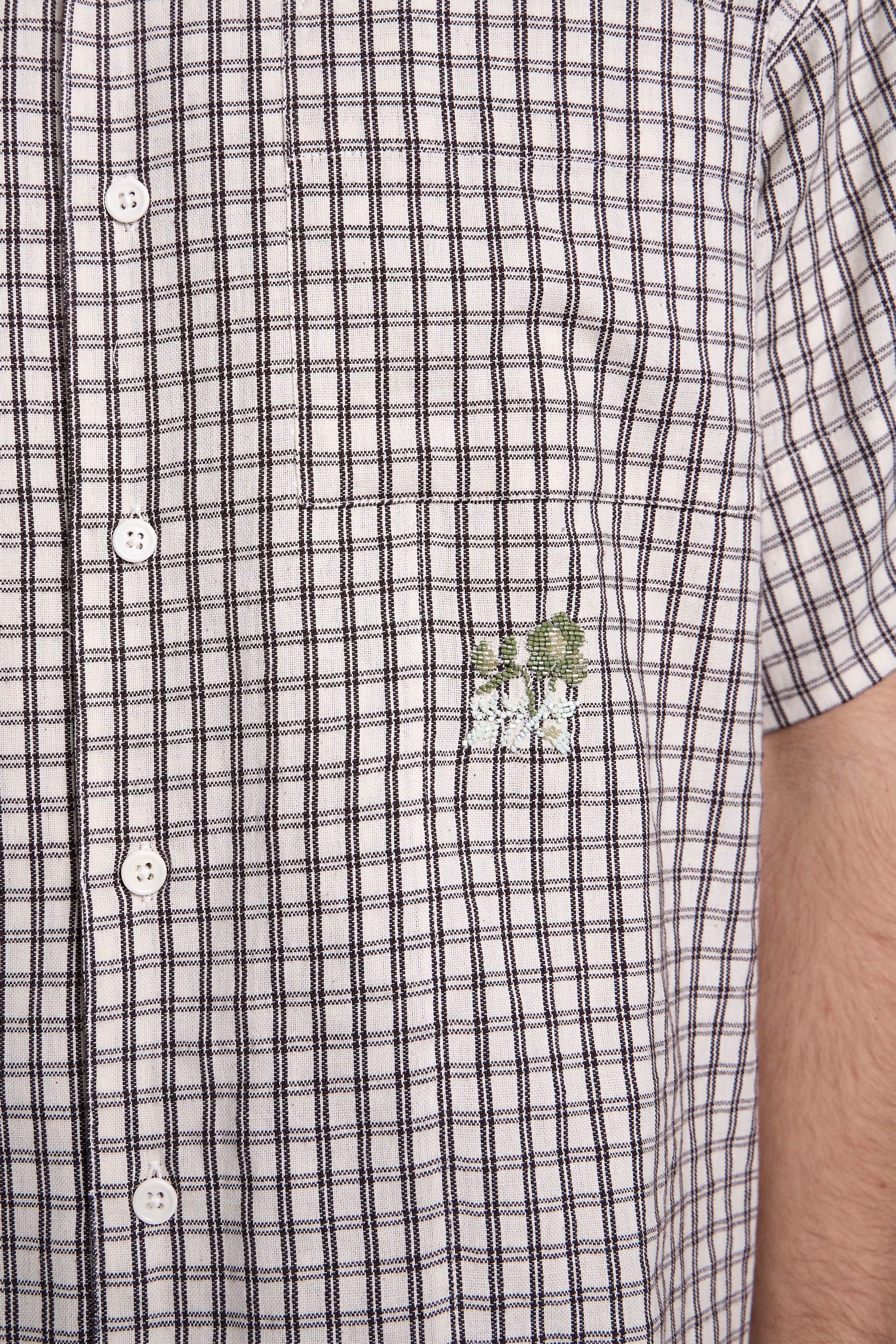Greetings Shirt Interrupted Beads