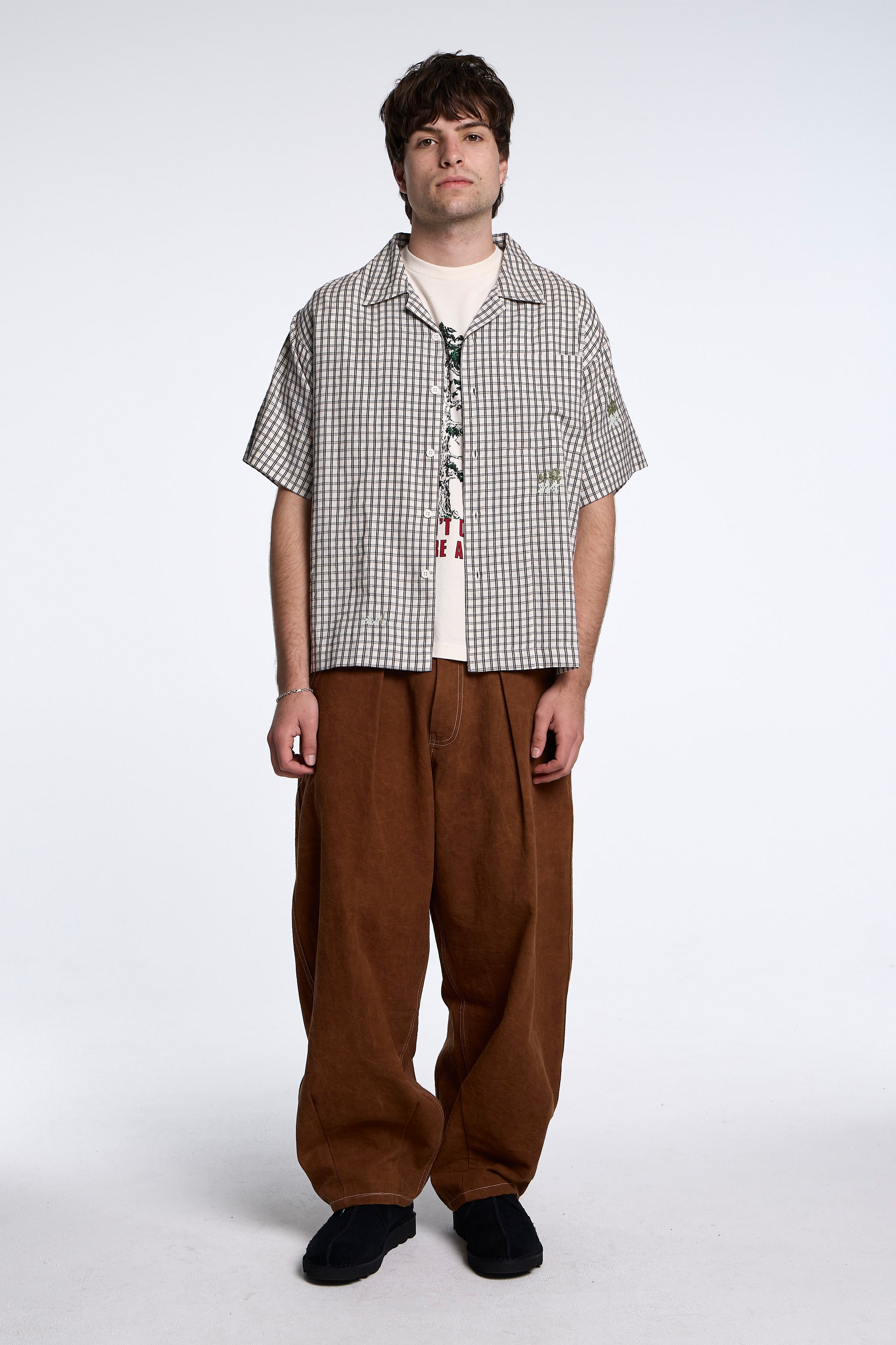 Greetings Shirt Interrupted Beads
