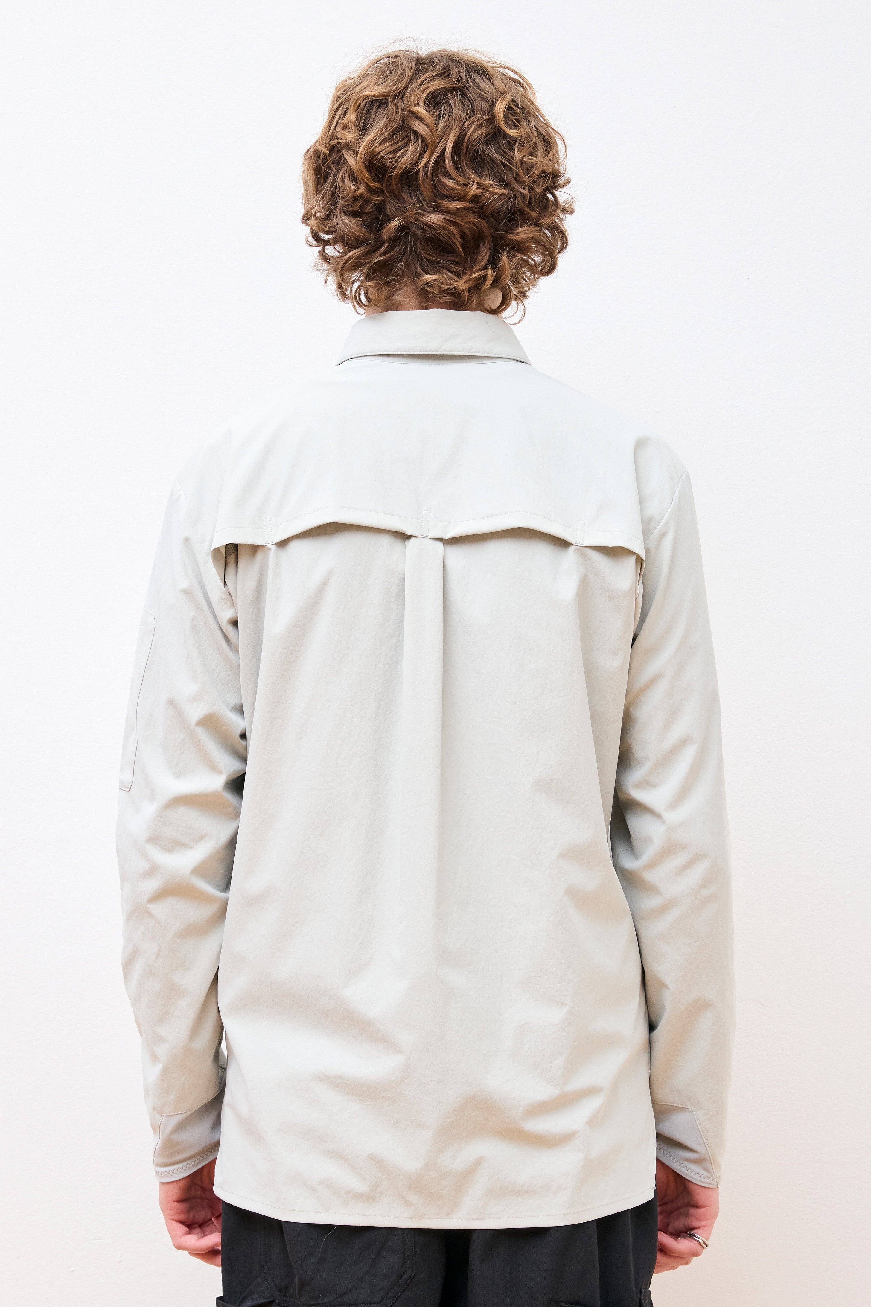 Stream Field L/S Stretch Dry Shirt Light Grey