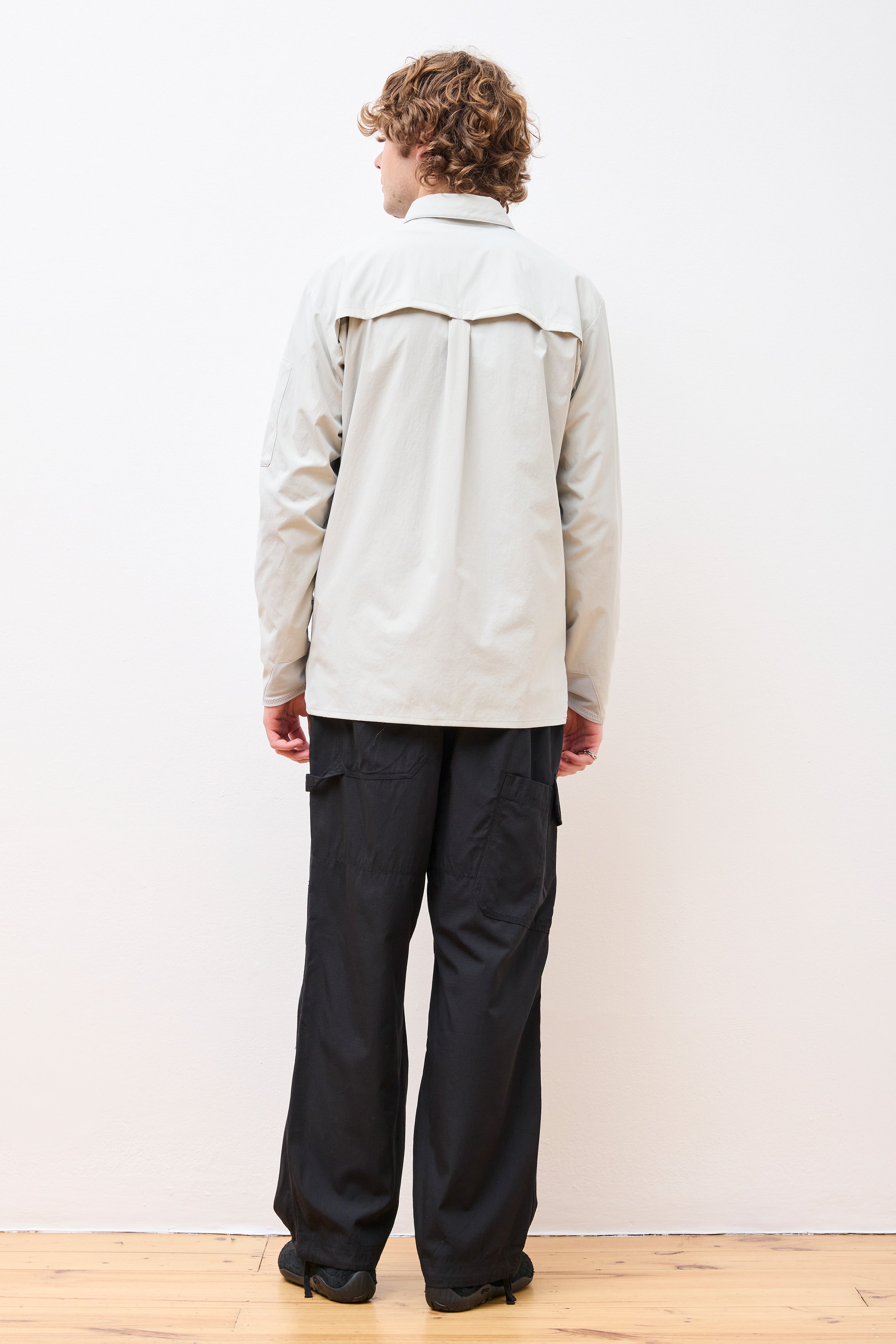 Stream Field L/S Stretch Dry Shirt Light Grey