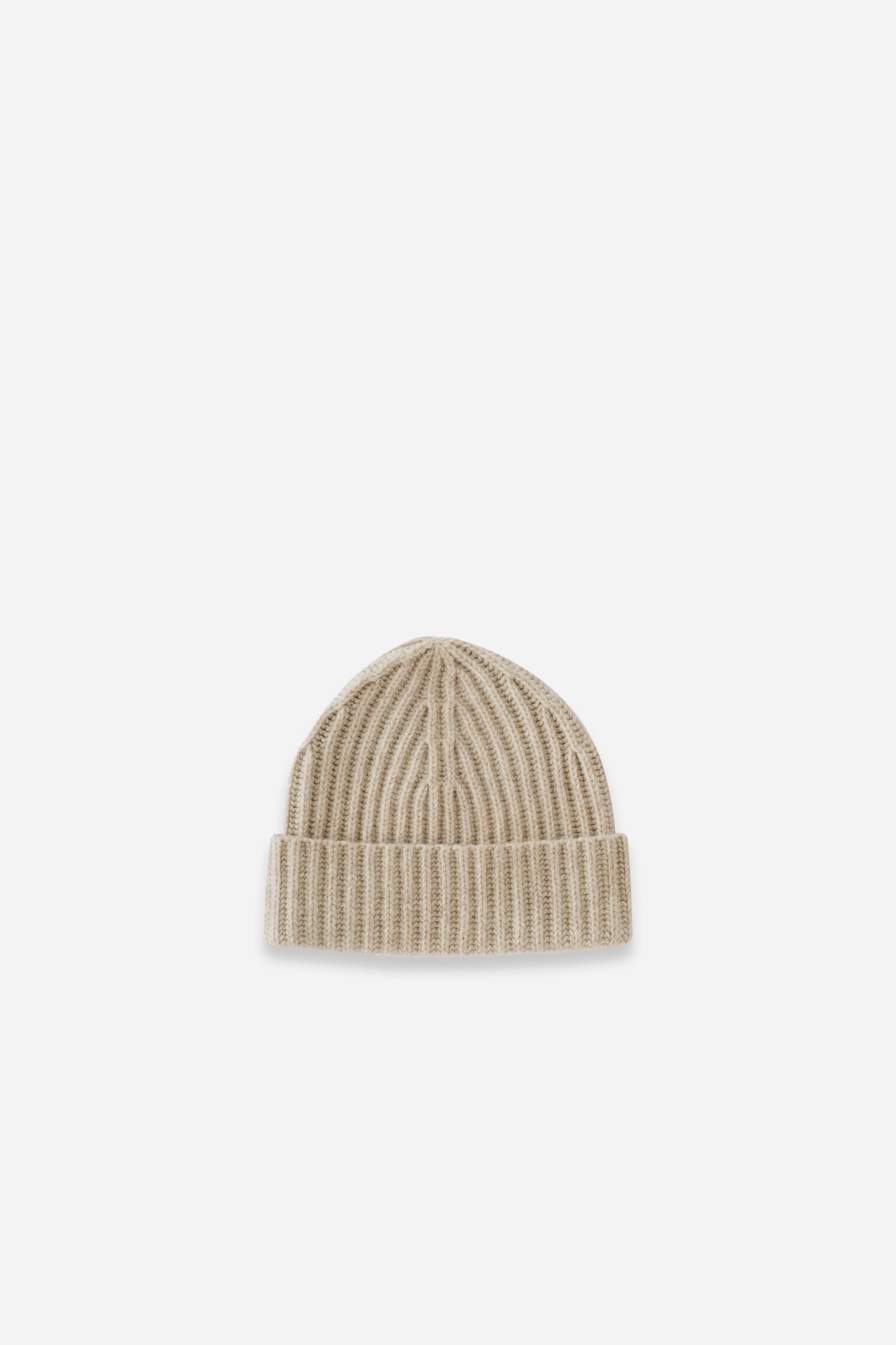 Berwick Beanie Italian Virgin Wool Oatmeal