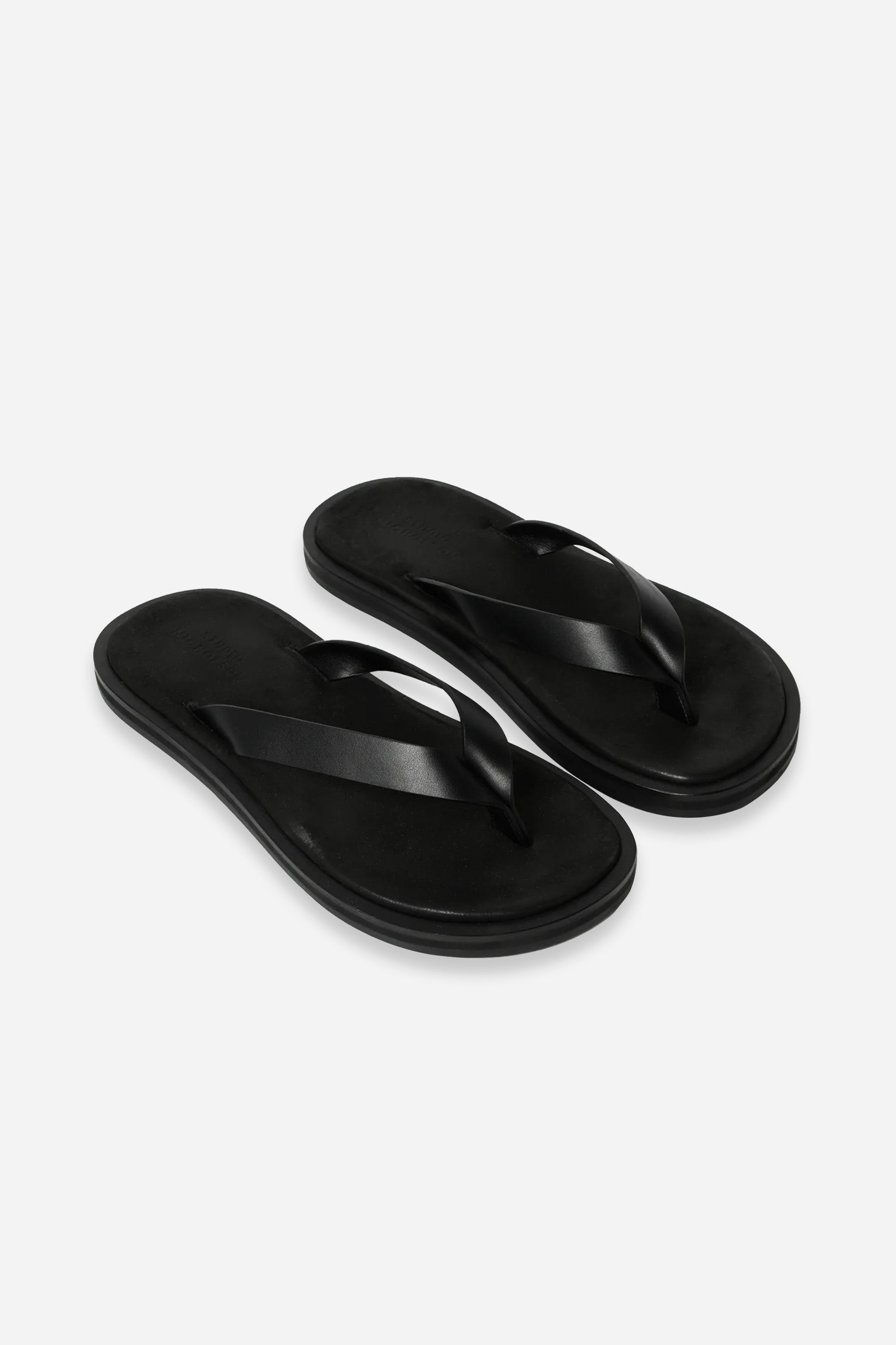 Curren Nappa Leather Sandal Black