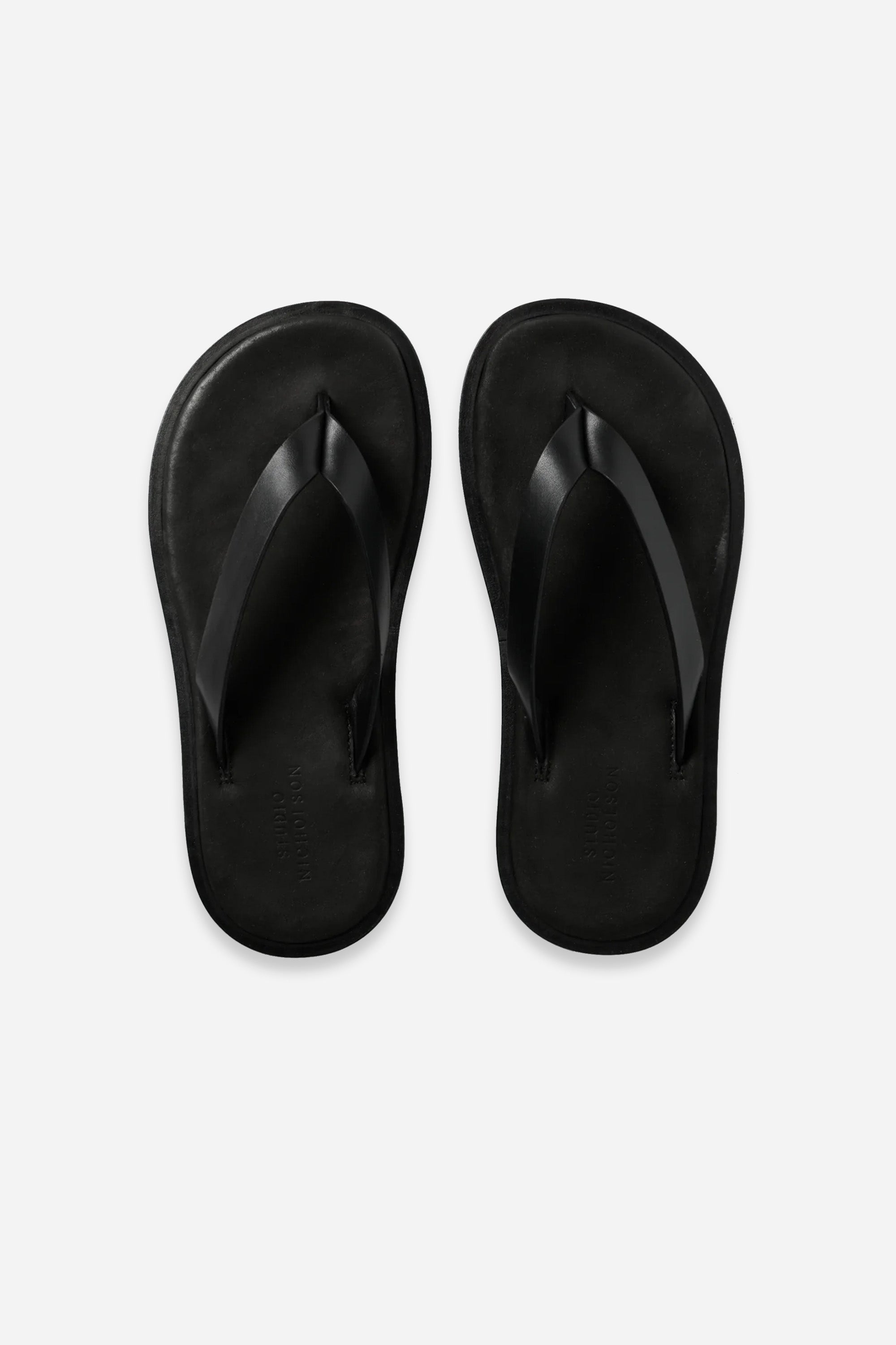 Curren Nappa Leather Sandal Black