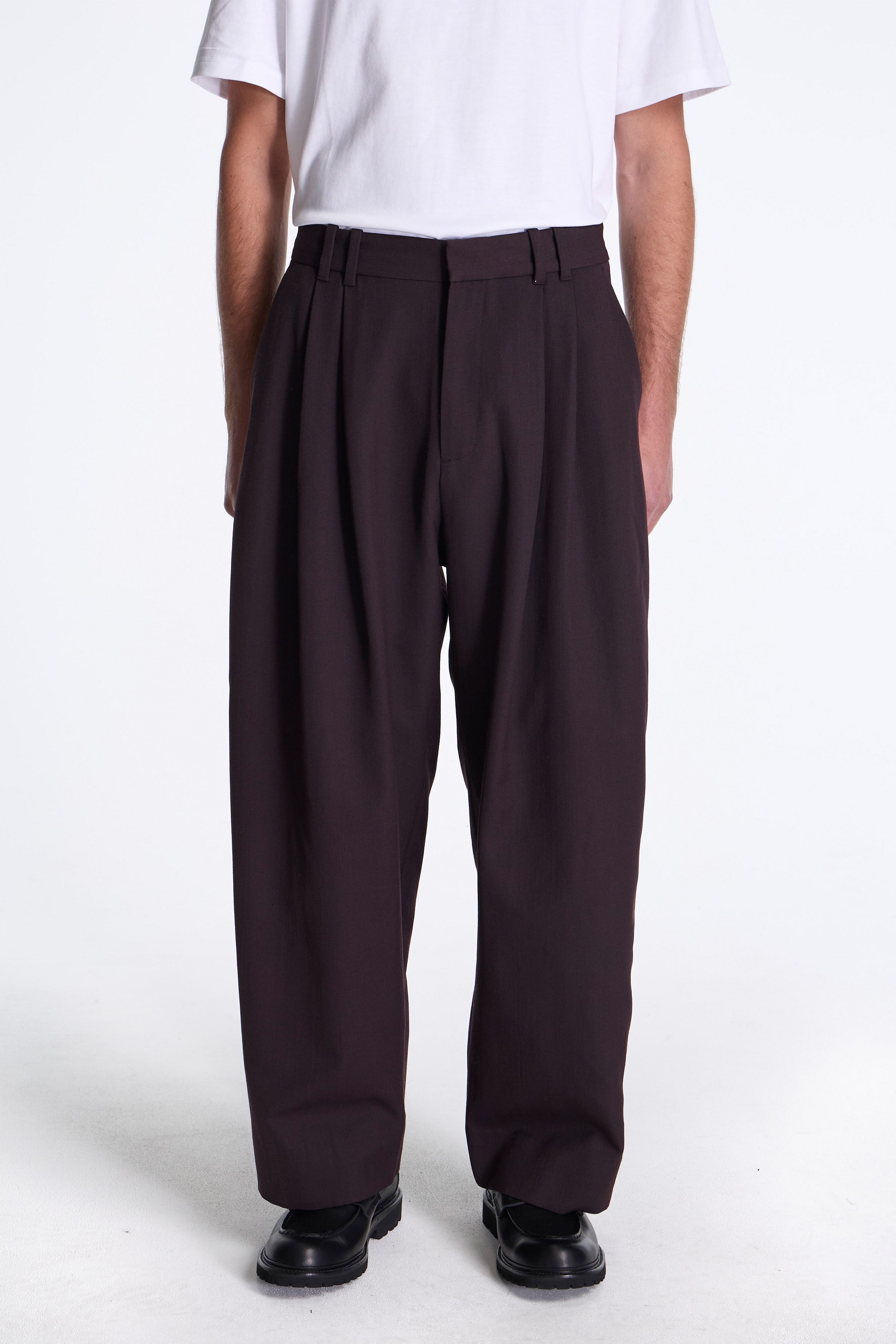 Line Light Tech Wool Pant Espresso Brown