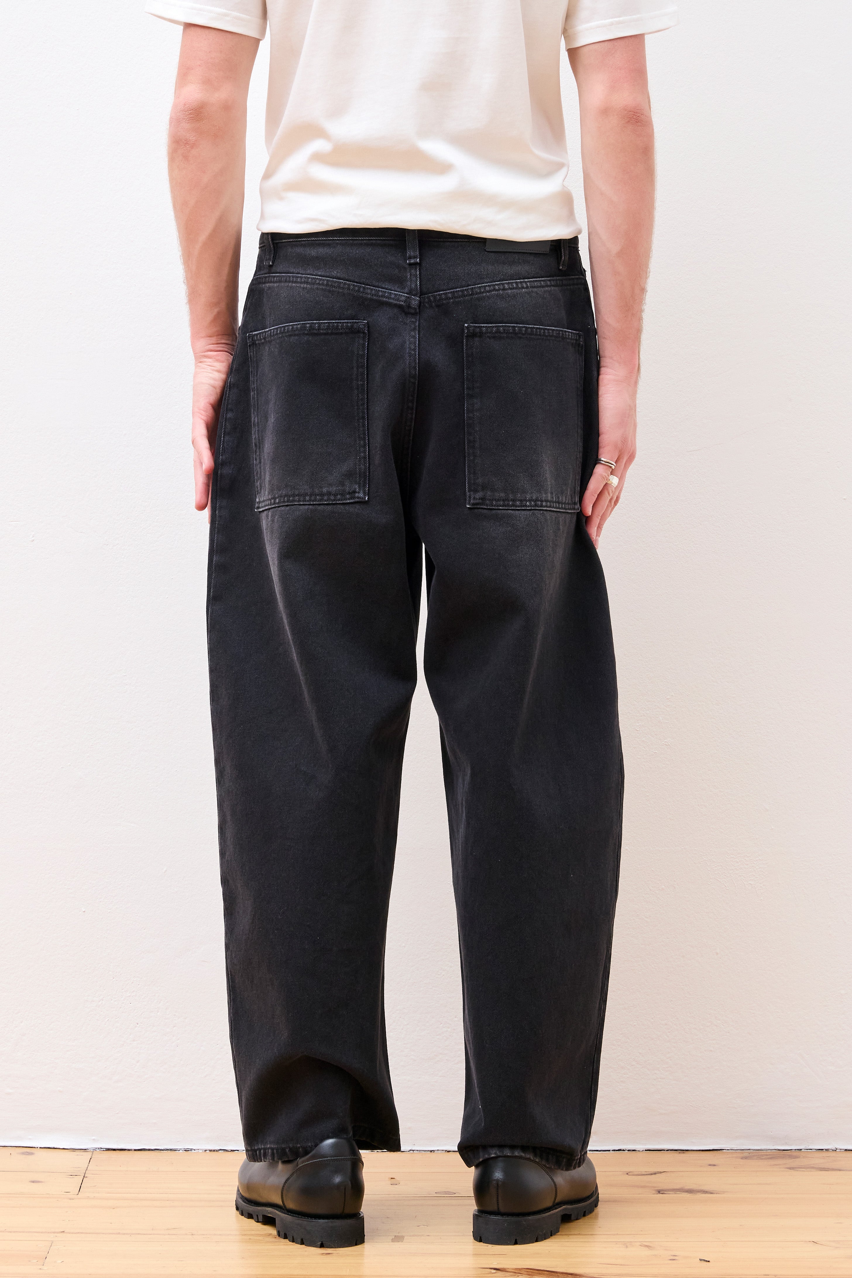 Studio Nicholson Paolo Pant Washed Black
