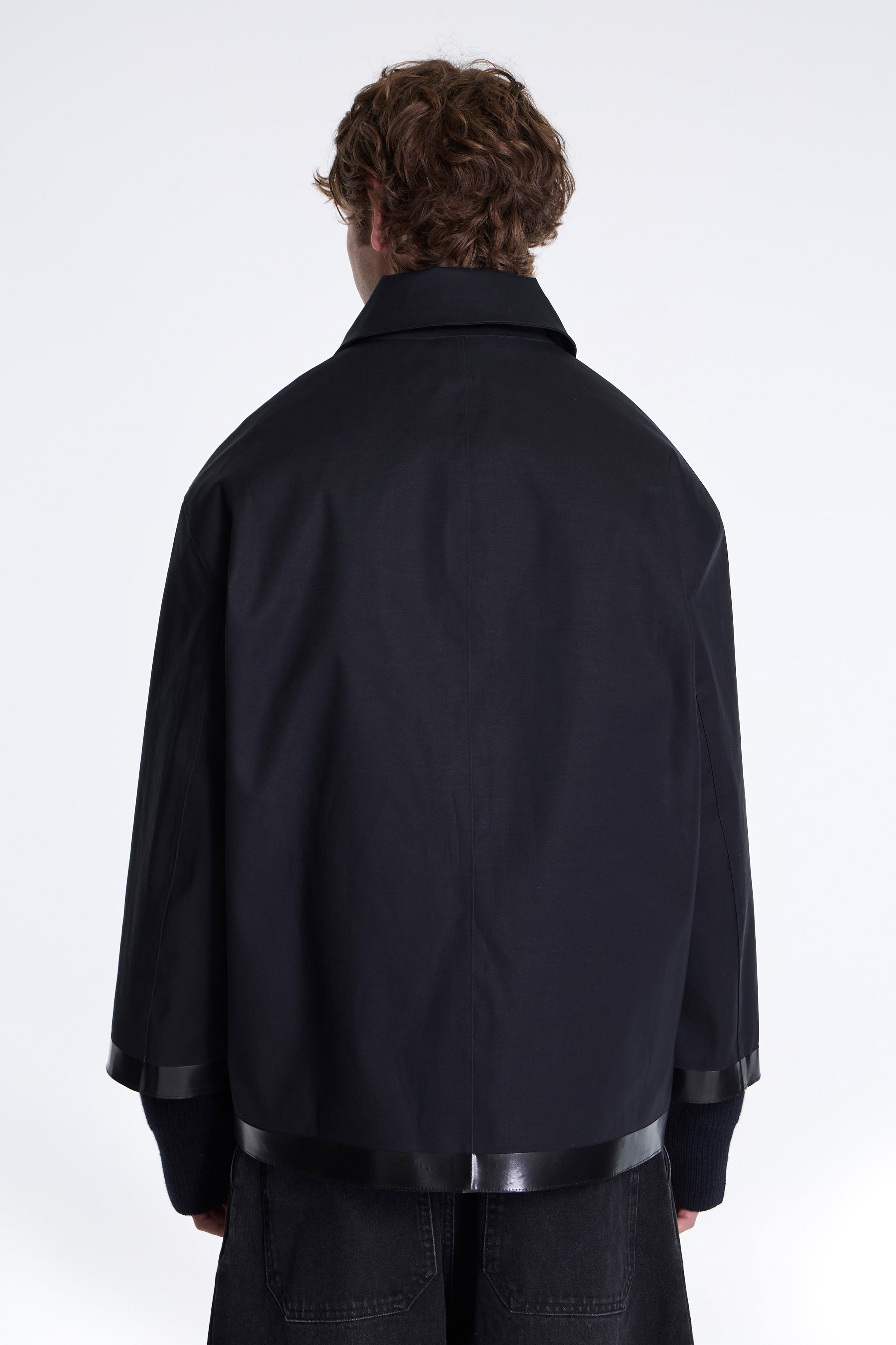 Teviot Mackintosh Coat Black