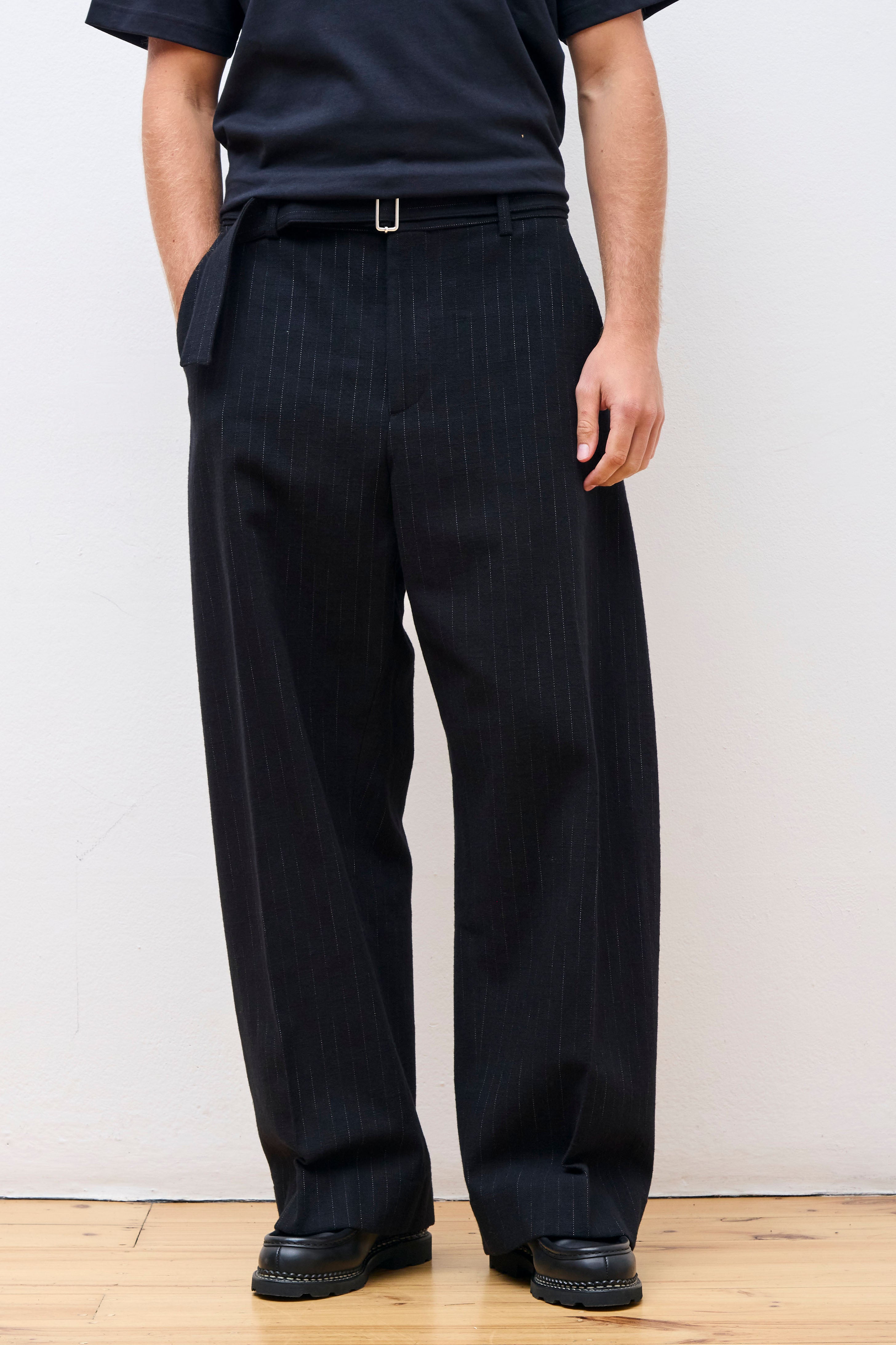 Vital Belted Pant Black