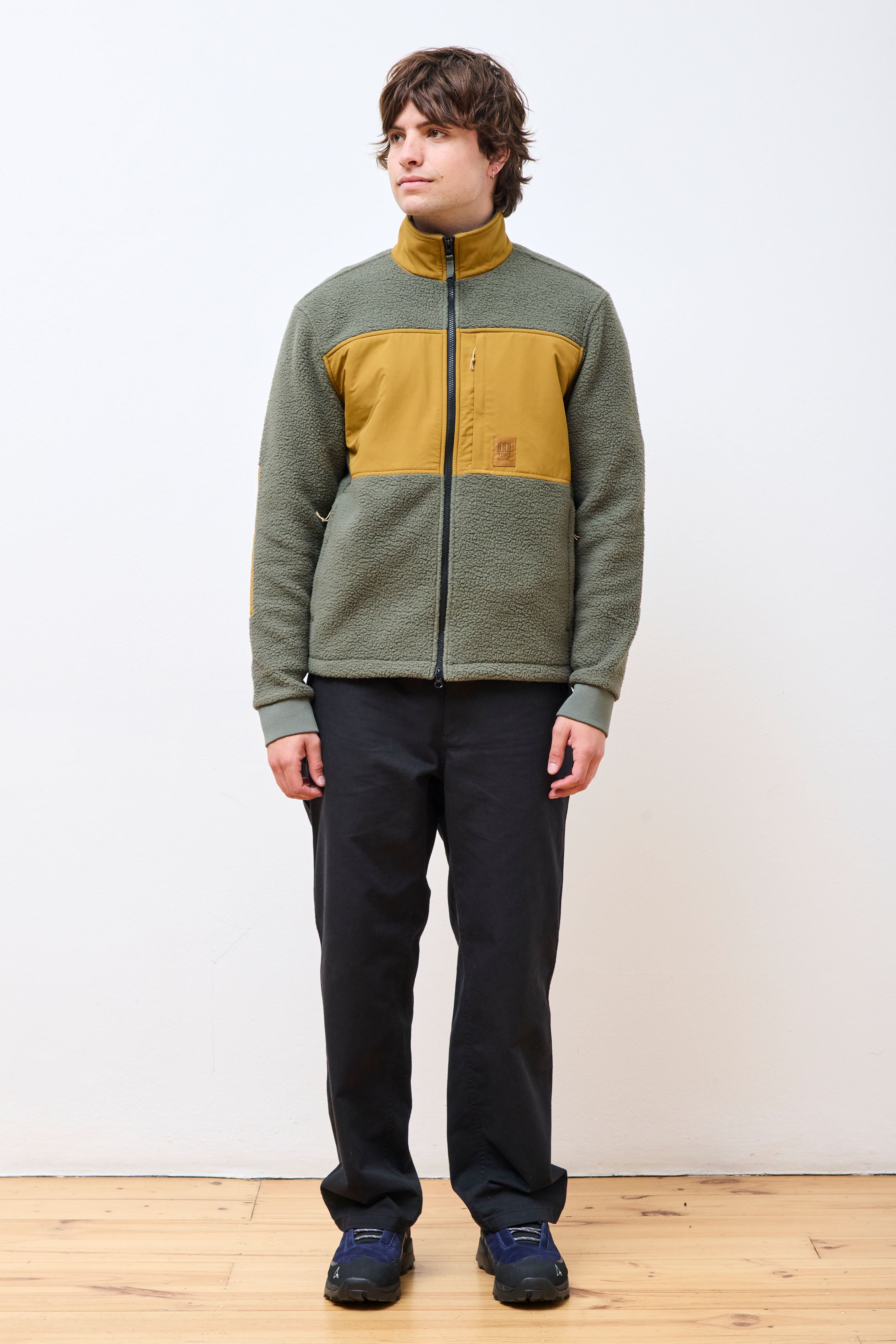 Summit Rise Full Zip Jacket M Beetle/Dark Khaki