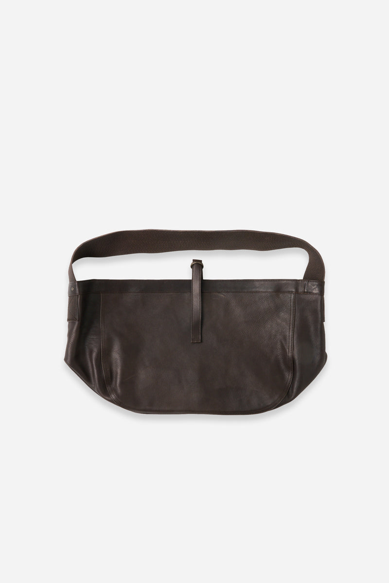 Lot.004 Newsboy Bag Brown Leather
