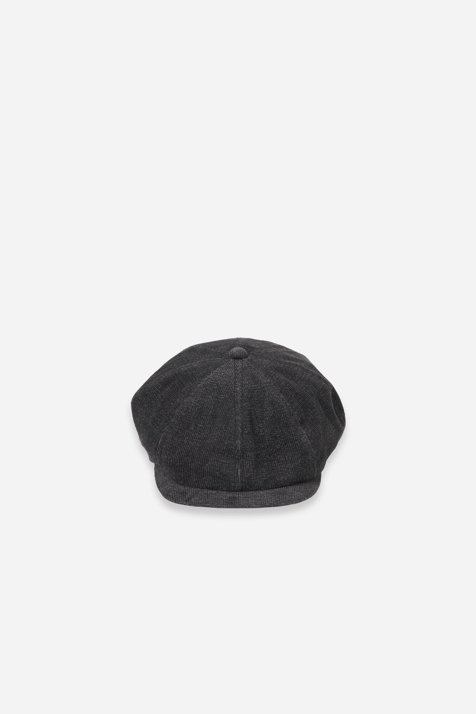 Lot.006 Newsboy Cap Melange Charcoal