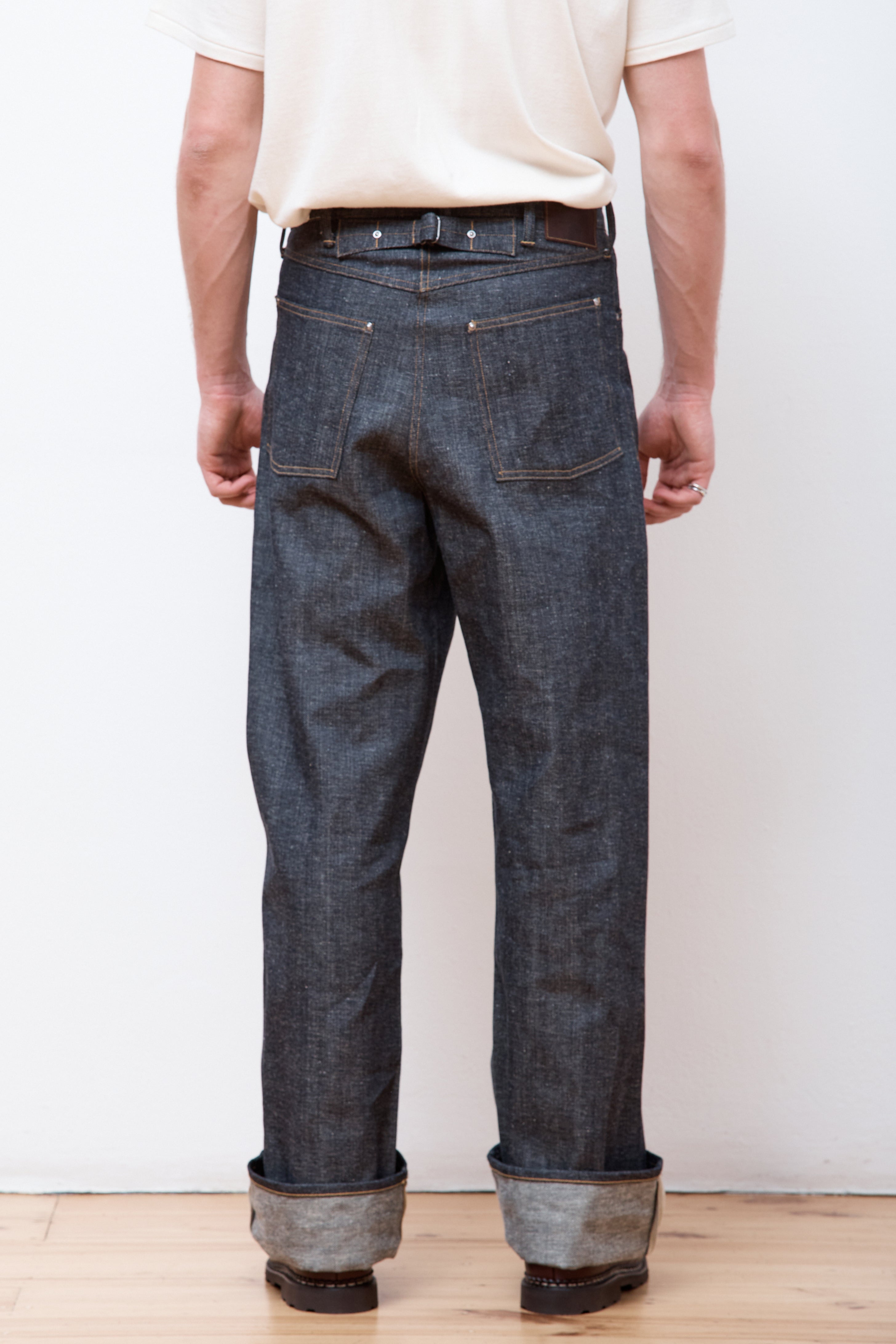 LOT.704 DENIM TROUSERS C.1920'S RAW INDIGO